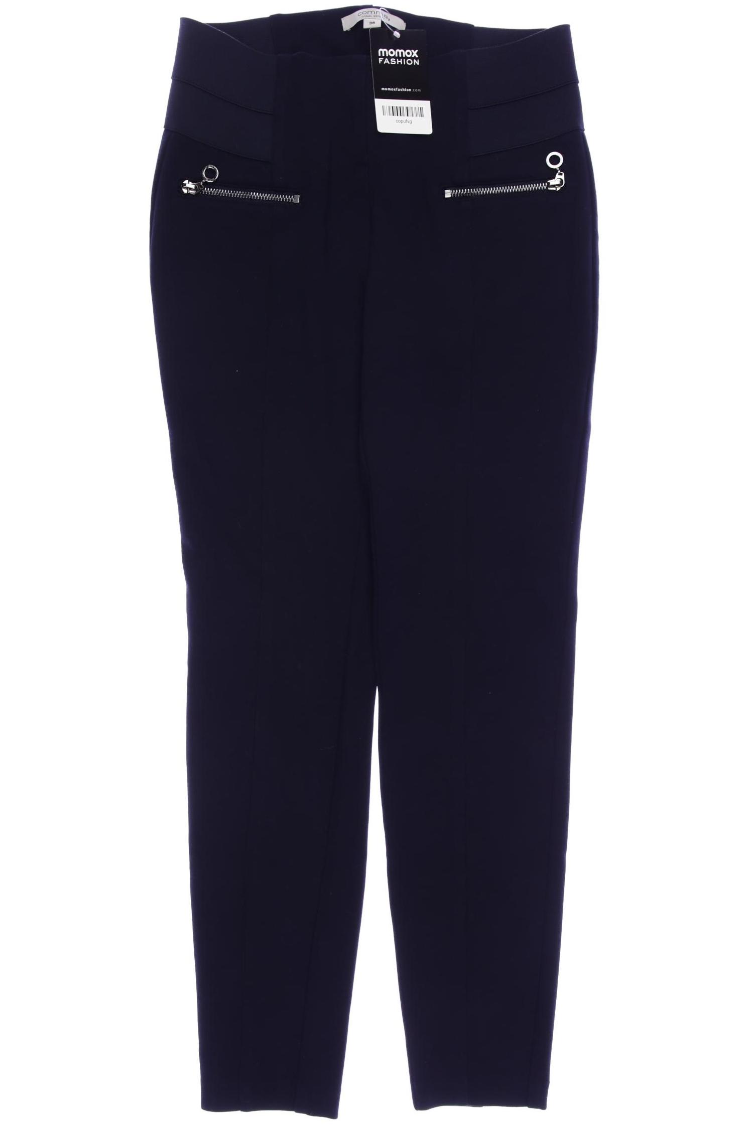 

Comma Damen Stoffhose, marineblau, Gr. 36