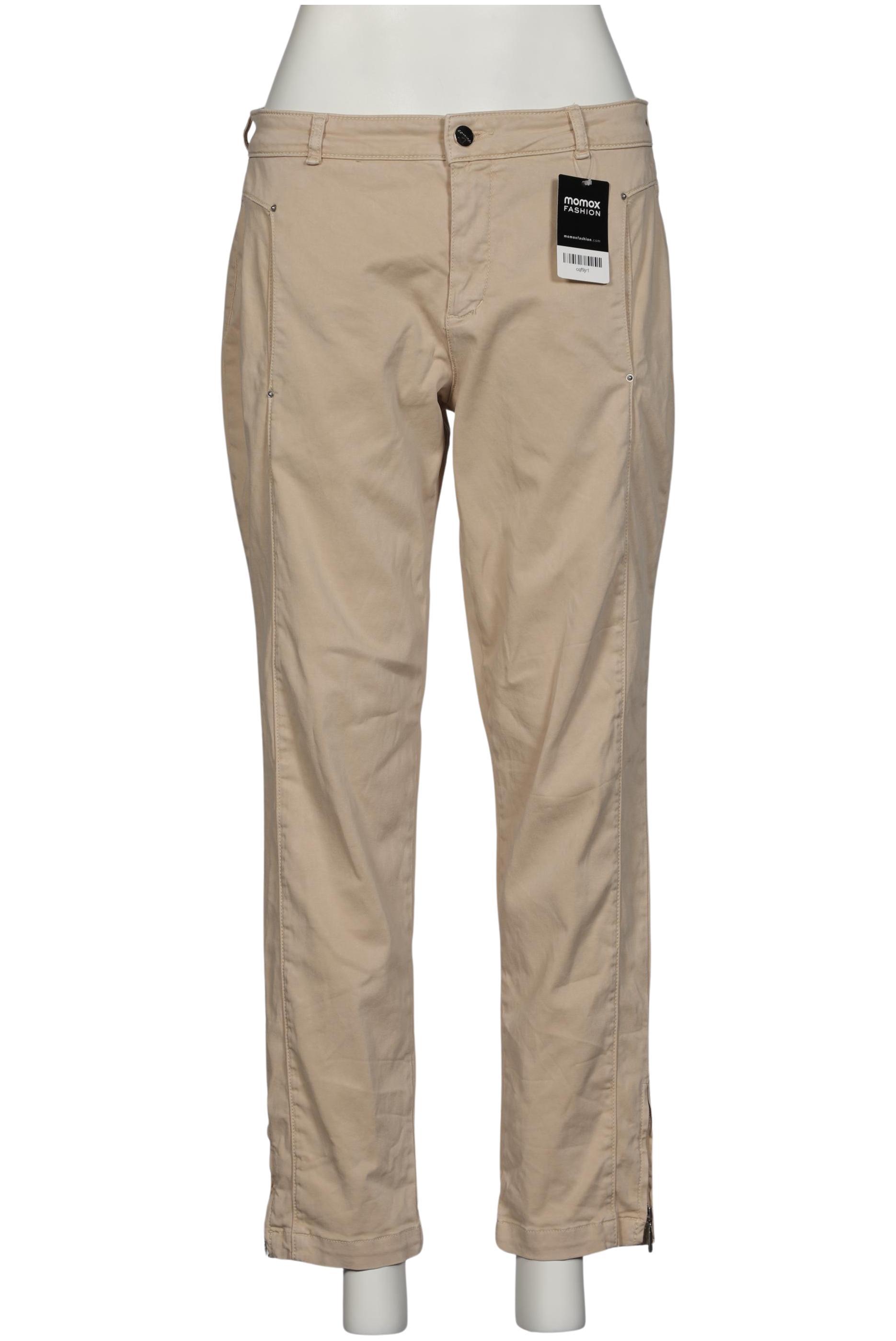 

Comma Damen Stoffhose, beige, Gr. 42