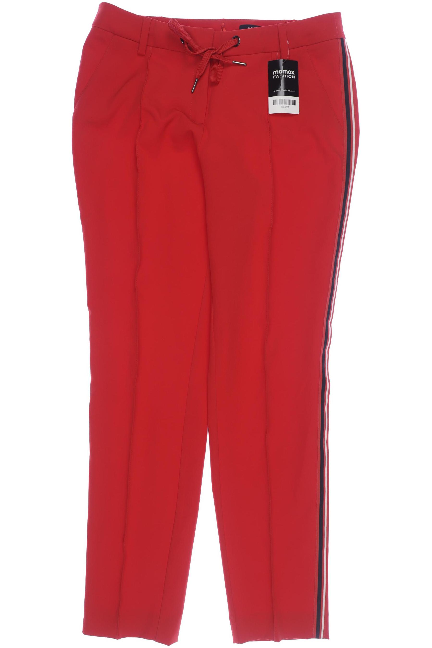 

Comma Damen Stoffhose, rot, Gr. 38