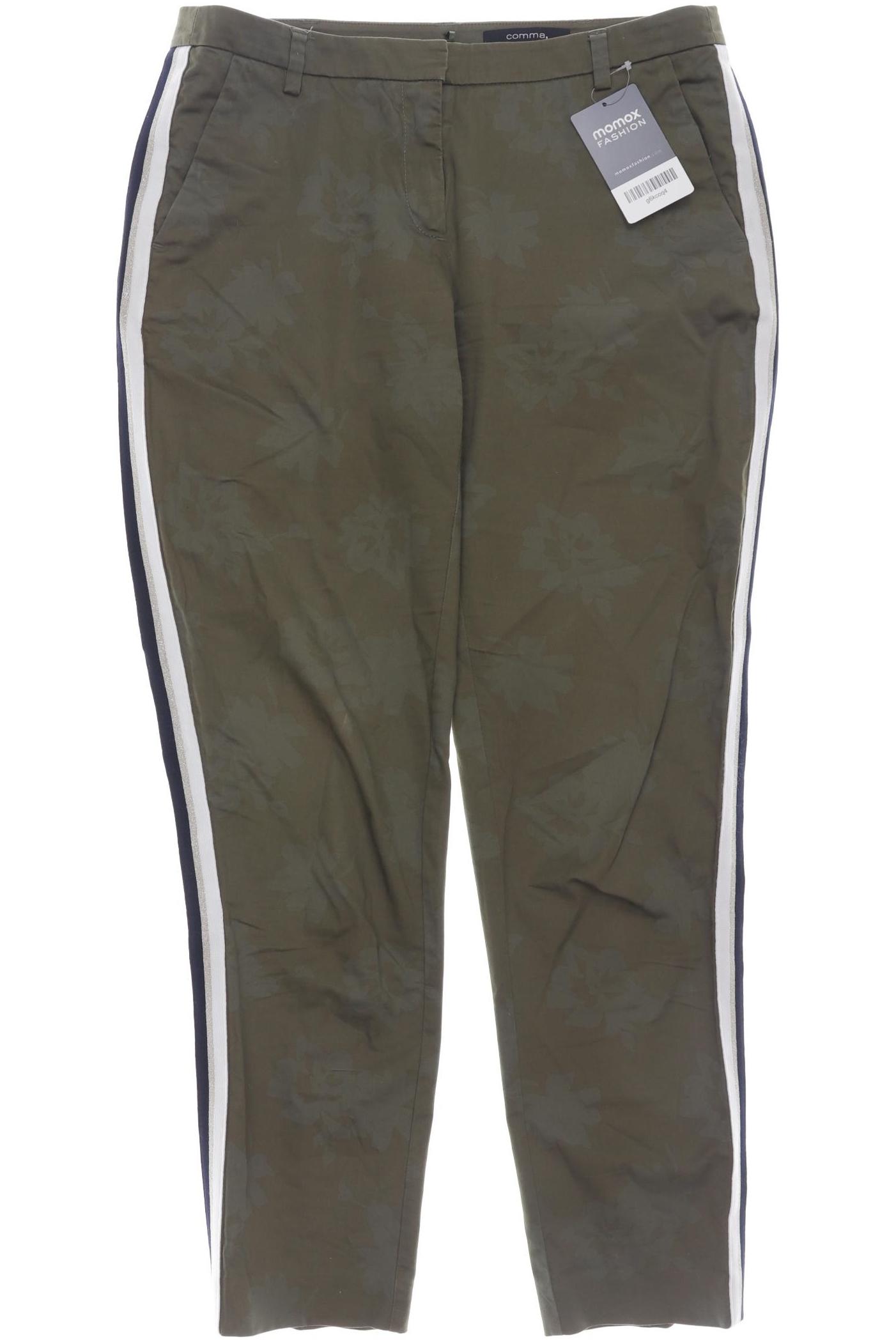 

Comma Damen Stoffhose, grün, Gr. 34