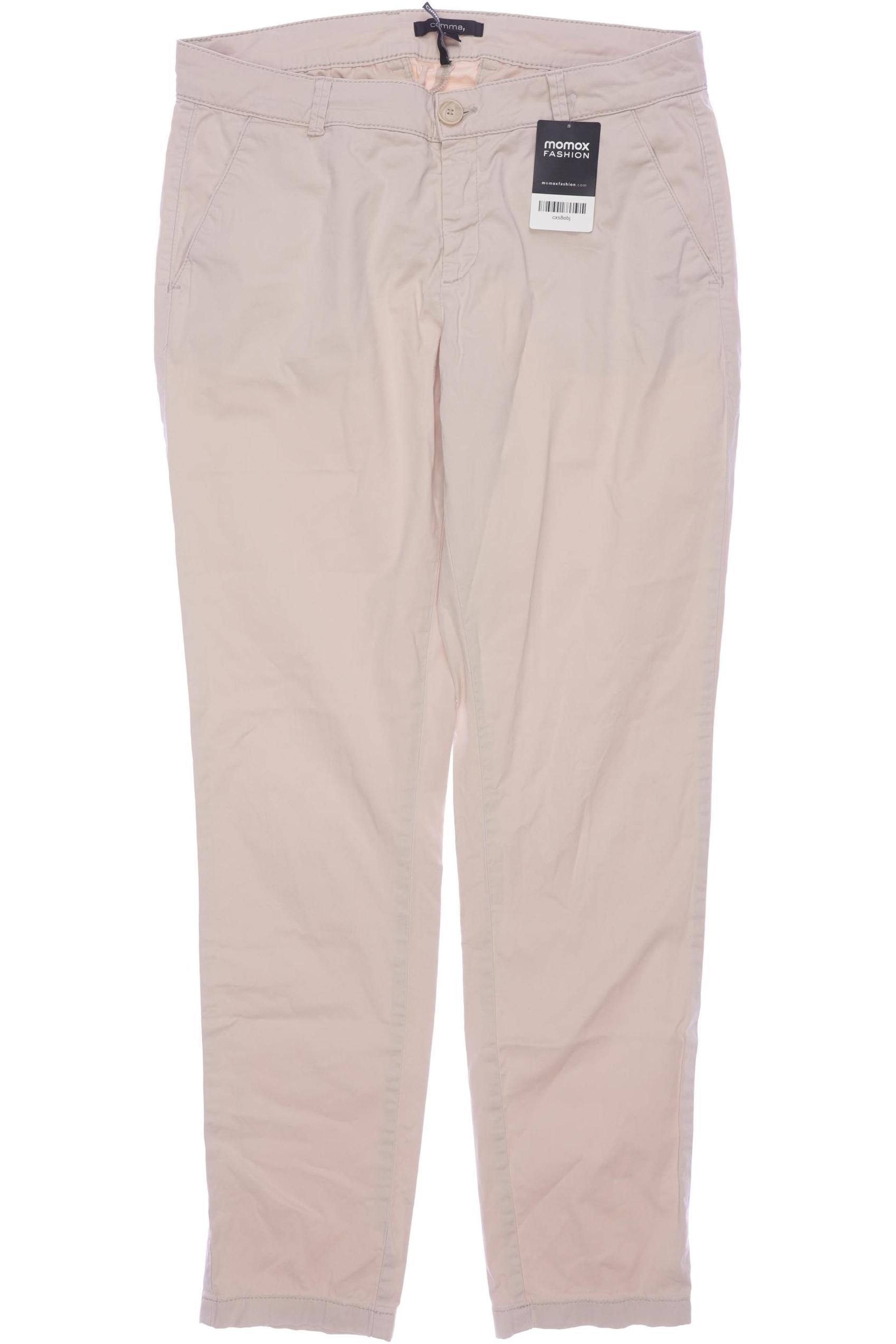 

Comma Damen Stoffhose, beige, Gr. 40