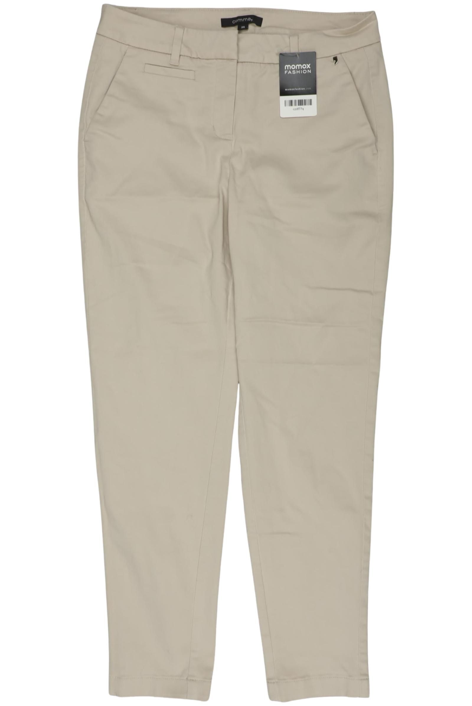 

Comma Damen Stoffhose, beige, Gr. 36