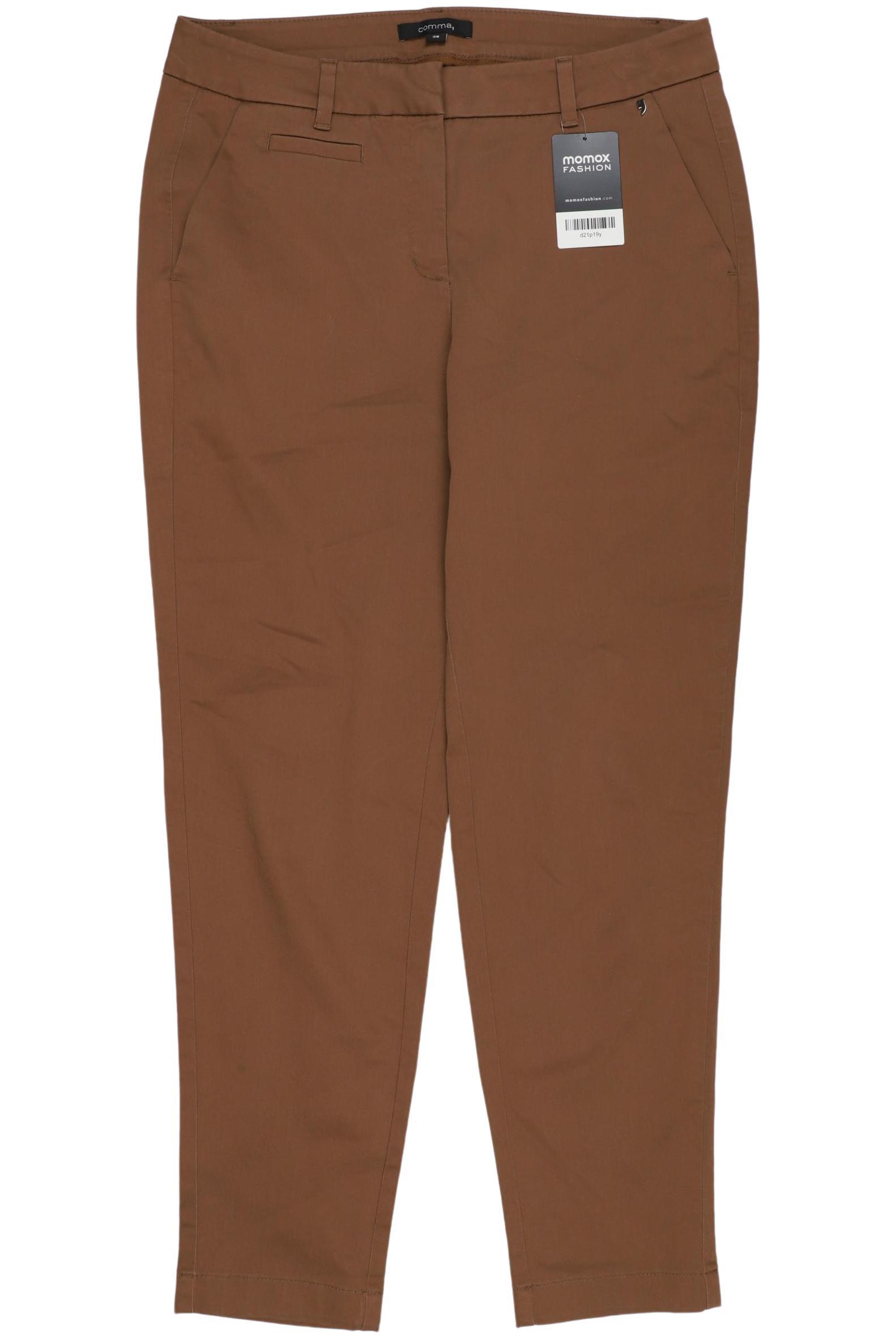 

Comma Damen Stoffhose, braun, Gr. 38