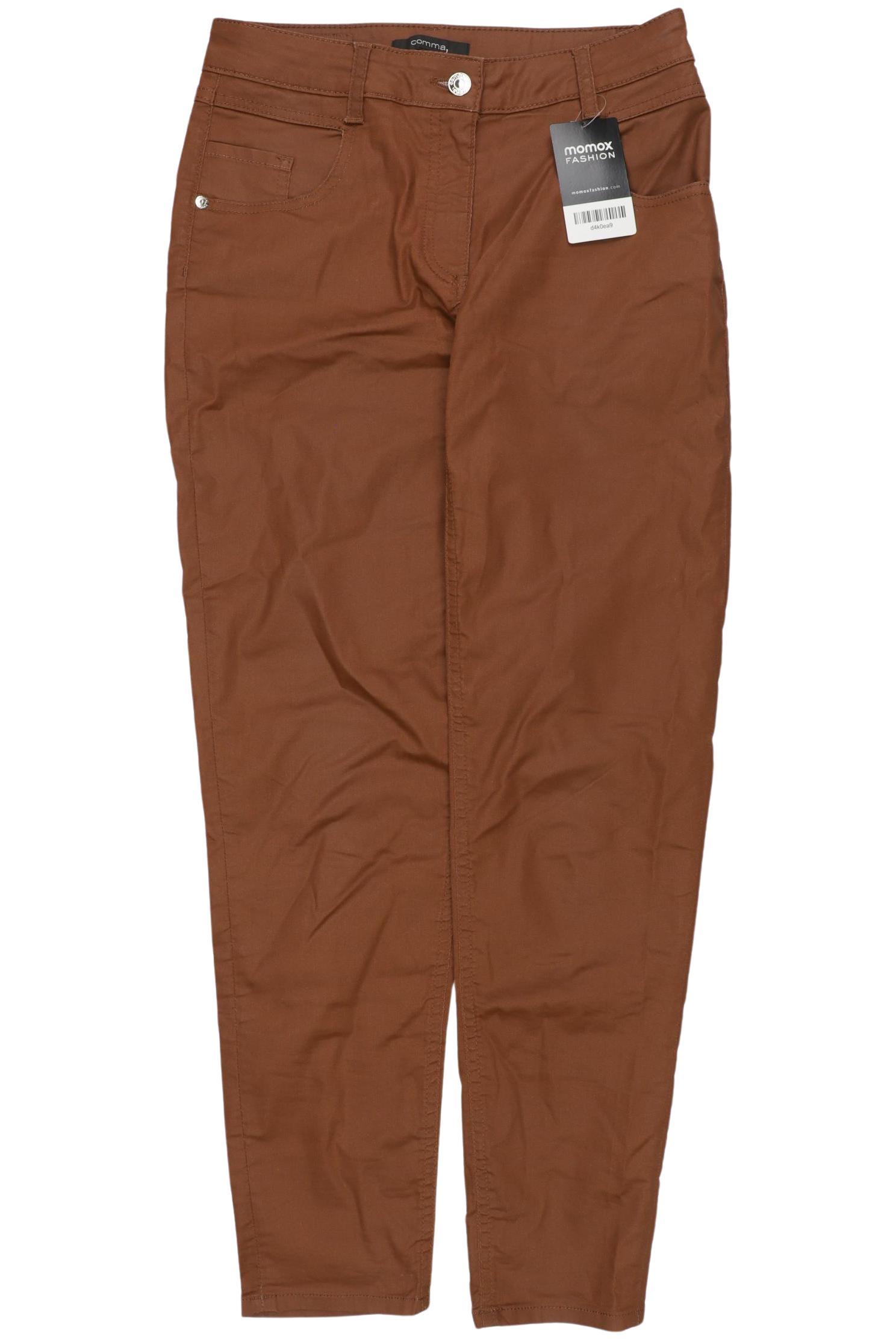 

Comma Damen Stoffhose, braun, Gr. 34