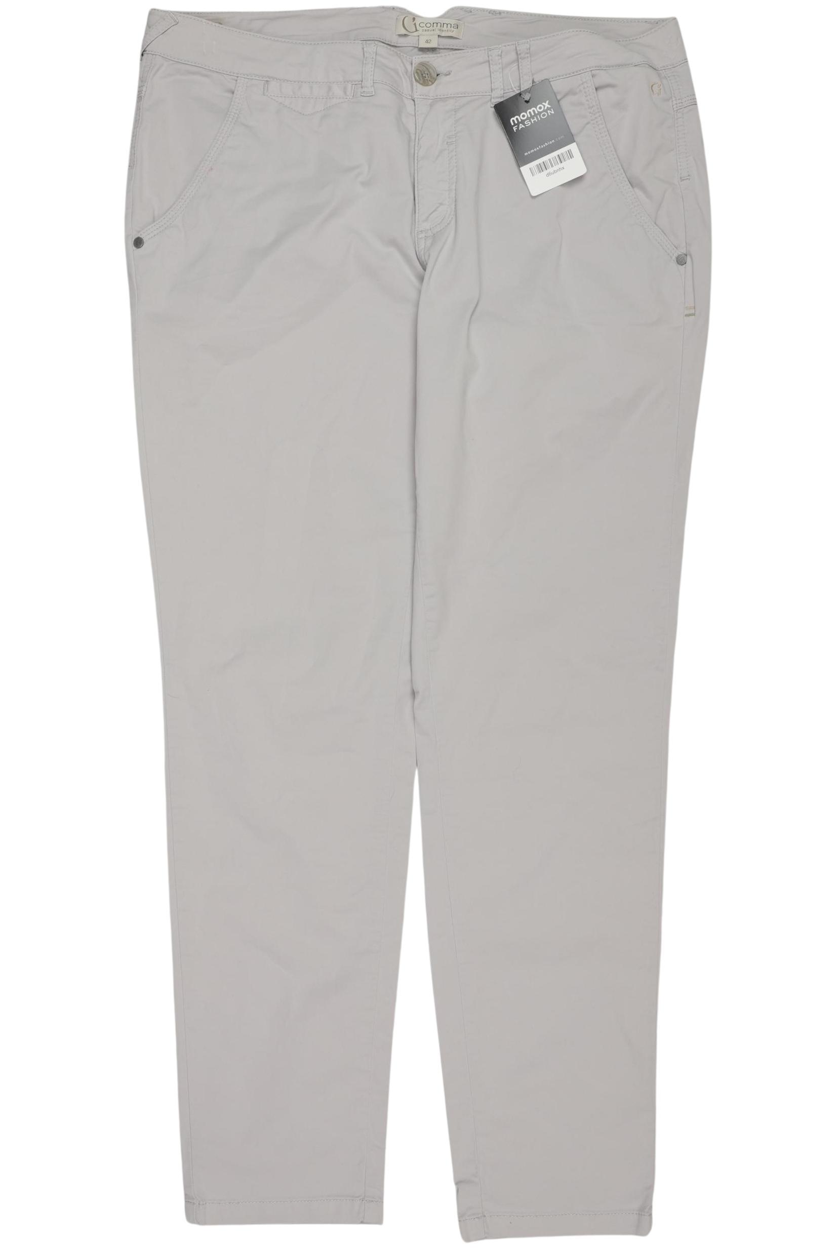 

Comma Damen Stoffhose, grau, Gr. 42