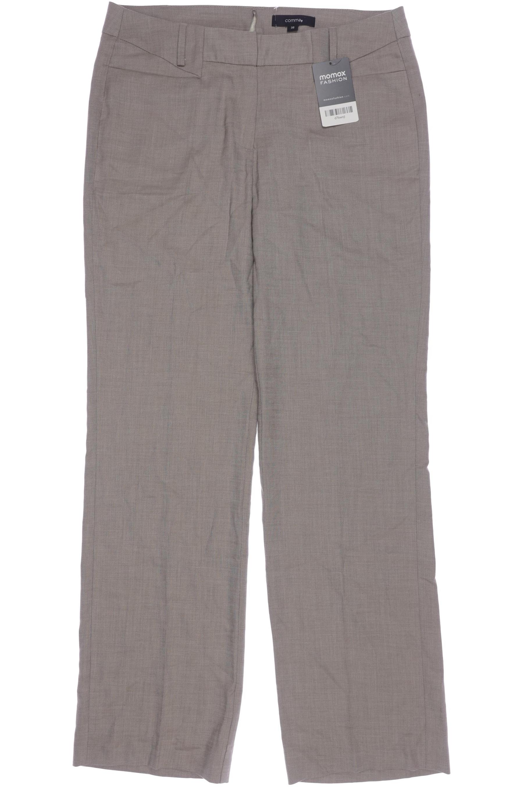 

Comma Damen Stoffhose, beige, Gr. 38