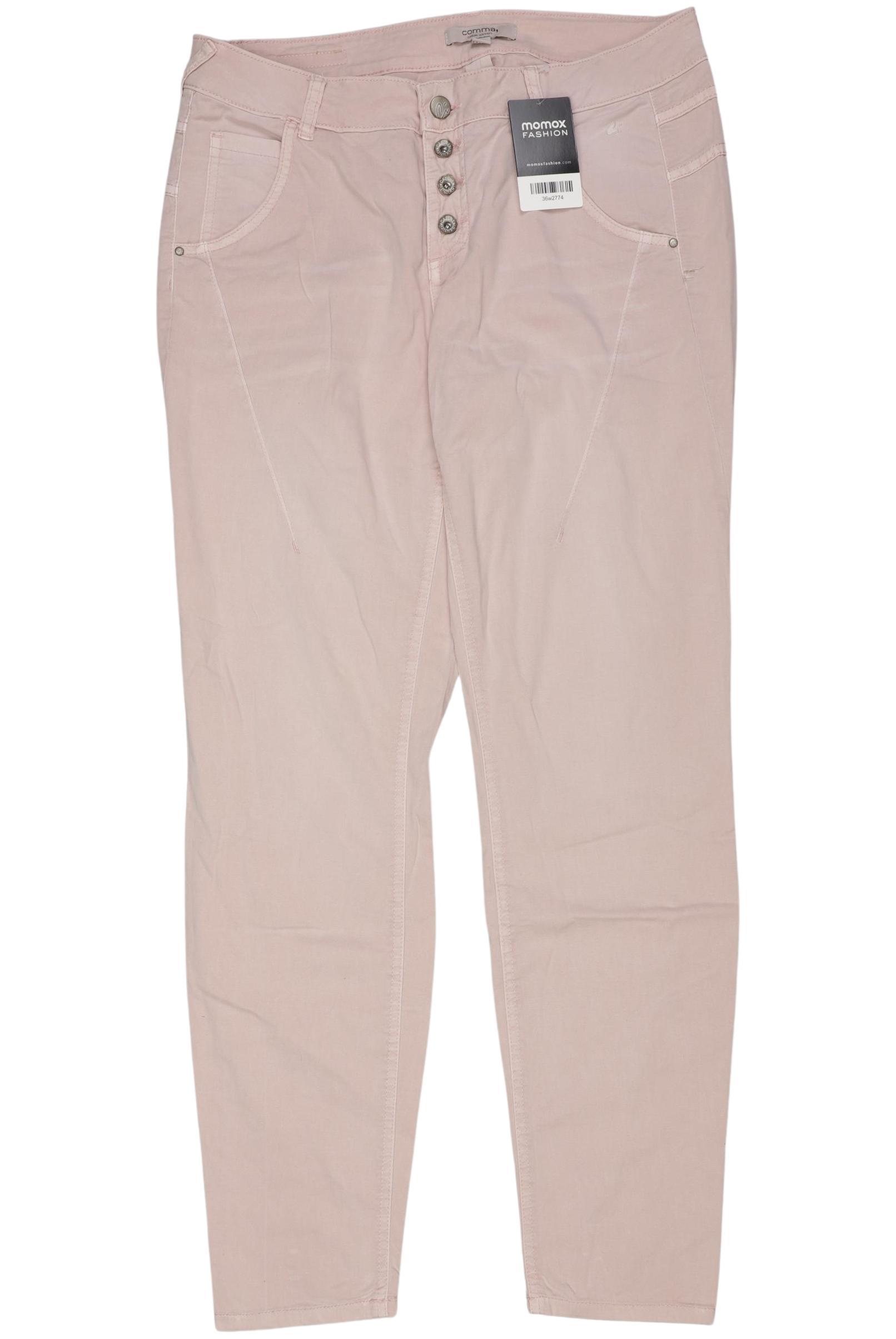 

Comma Damen Stoffhose, pink, Gr. 36