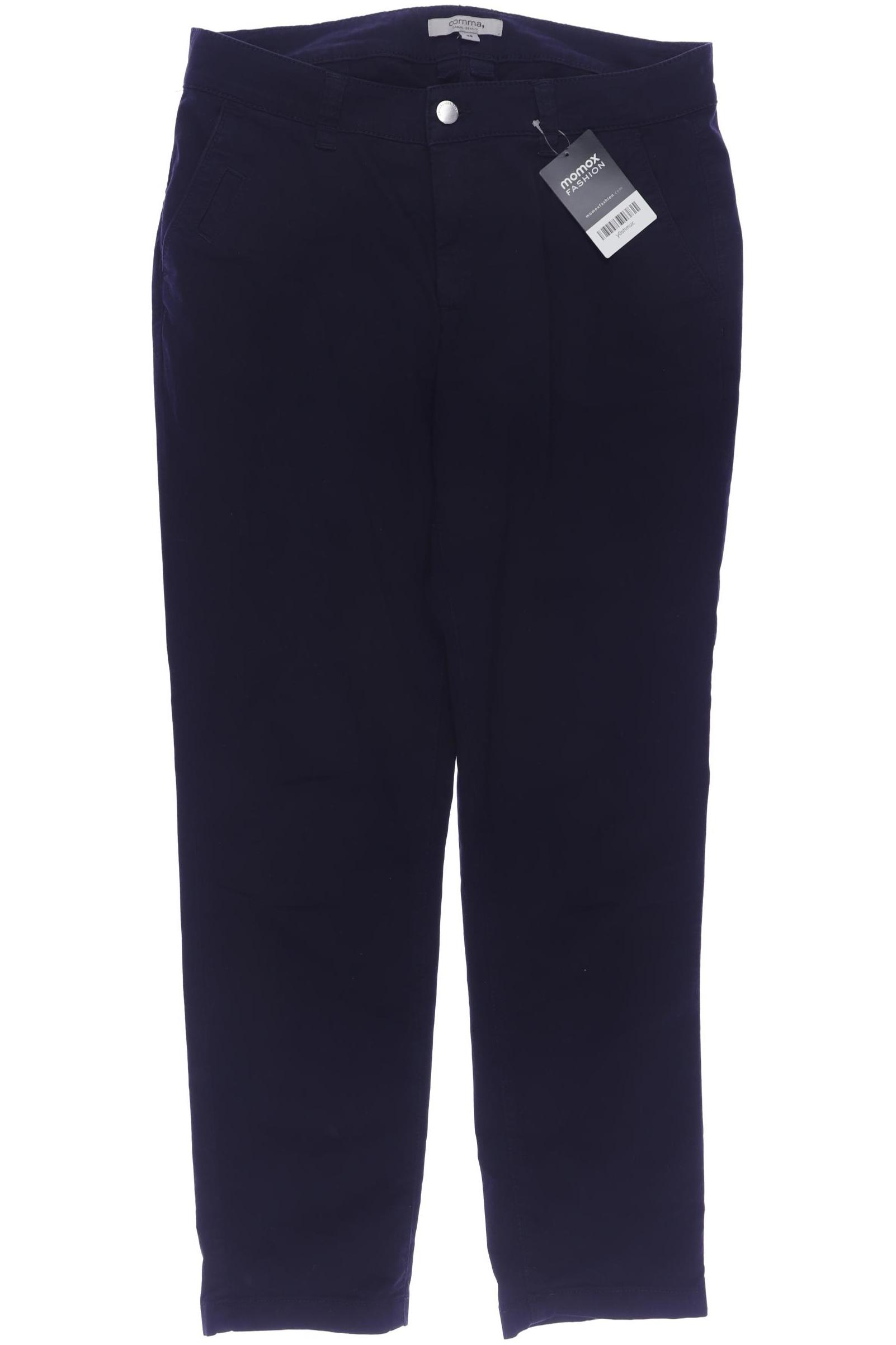 

Comma Damen Stoffhose, marineblau, Gr. 38