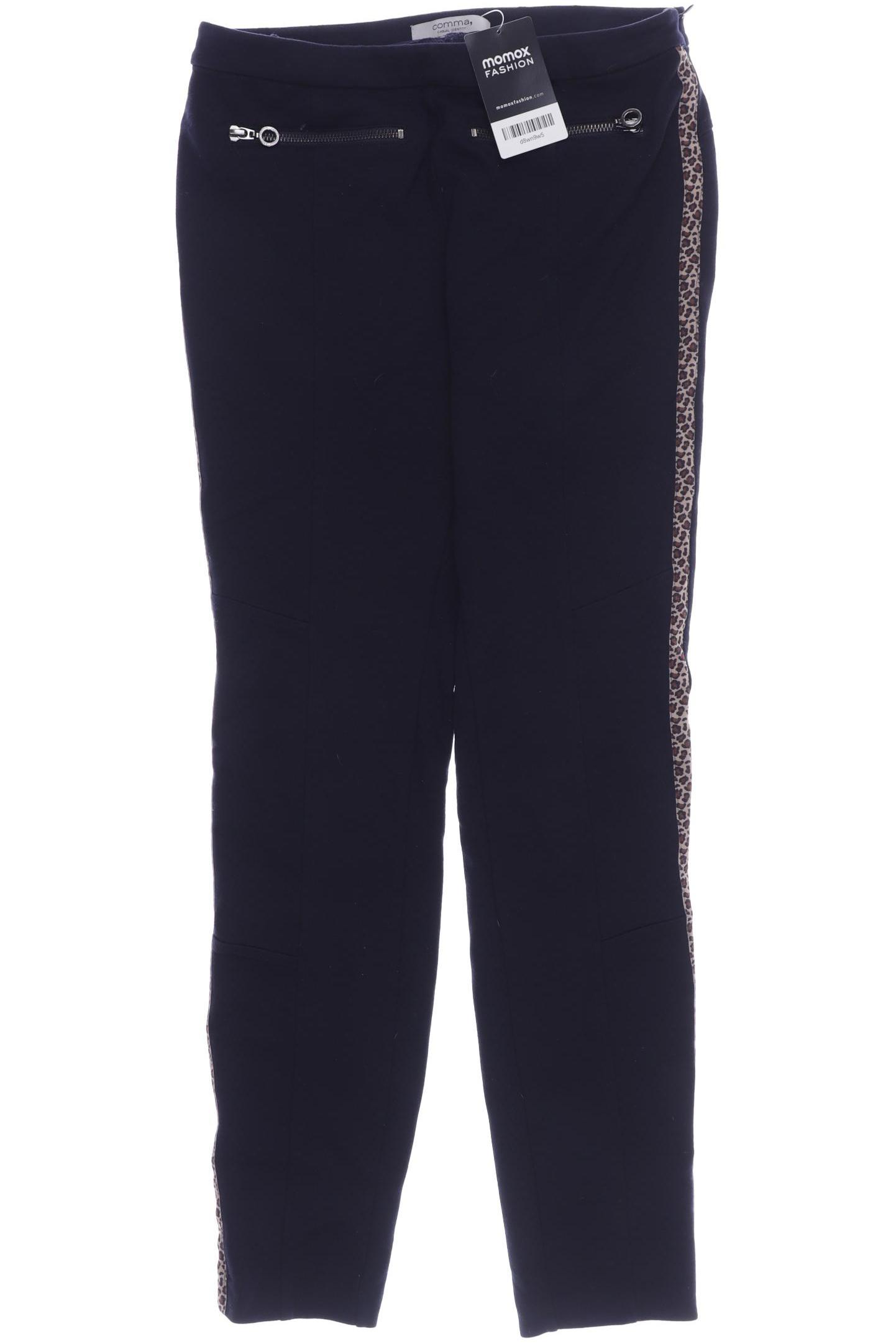 

Comma Damen Stoffhose, schwarz