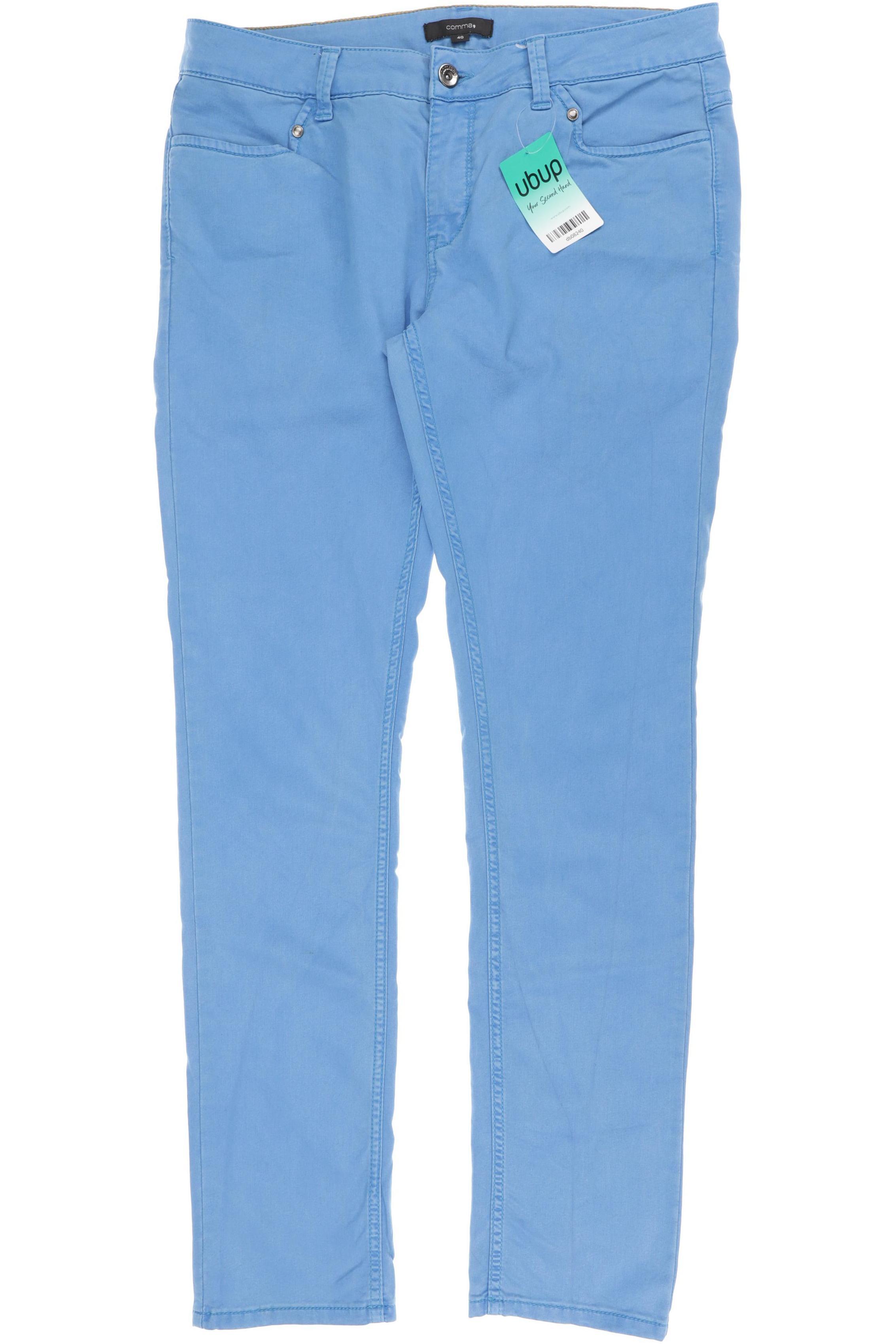 

Comma Damen Stoffhose, blau, Gr. 40