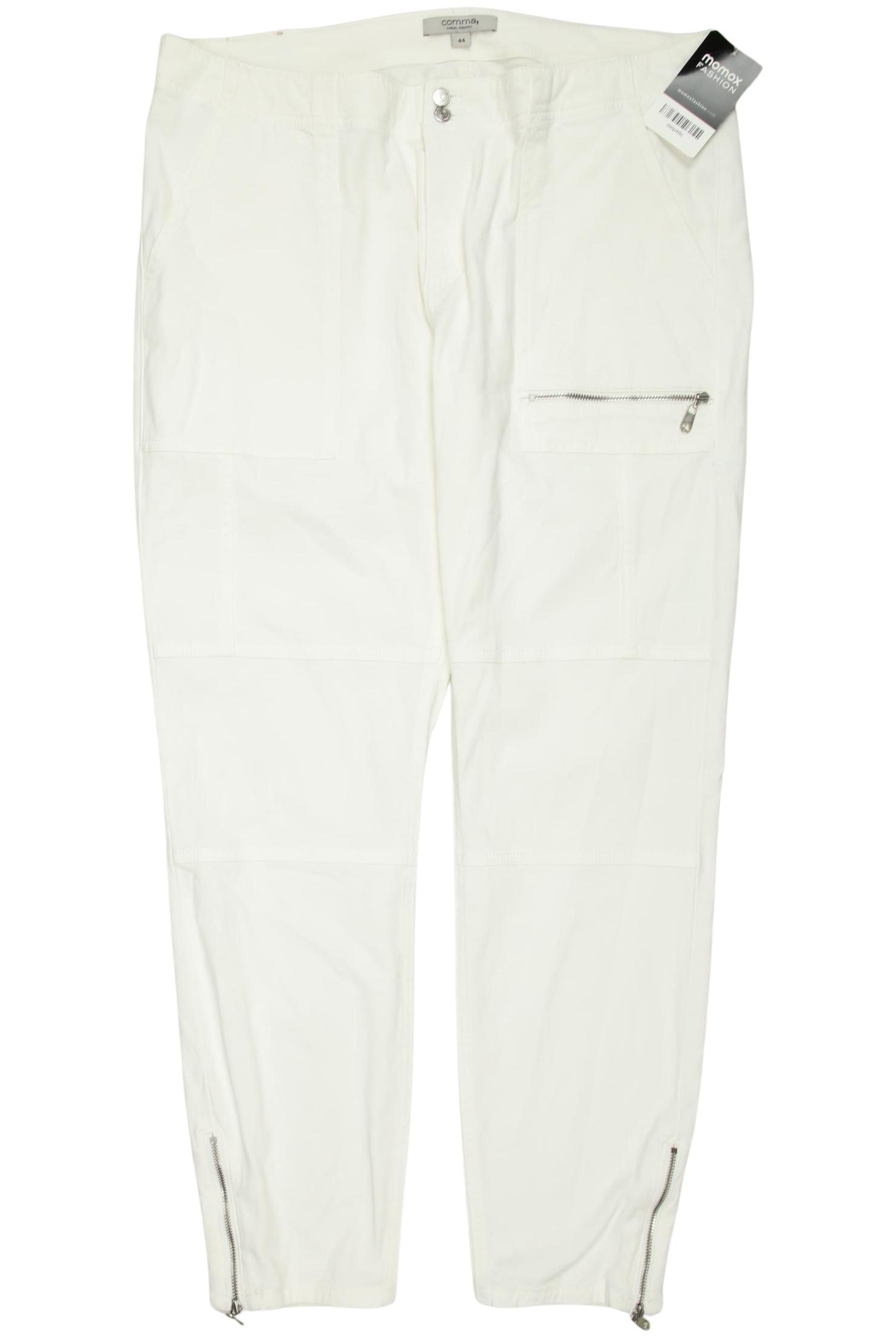

Comma Damen Stoffhose, weiß, Gr. 35