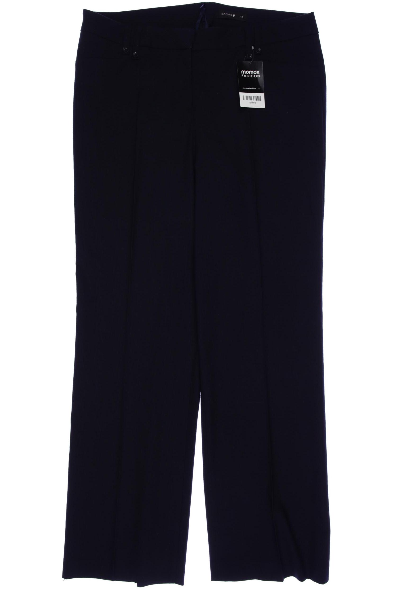 

Comma Damen Stoffhose, marineblau, Gr. 42