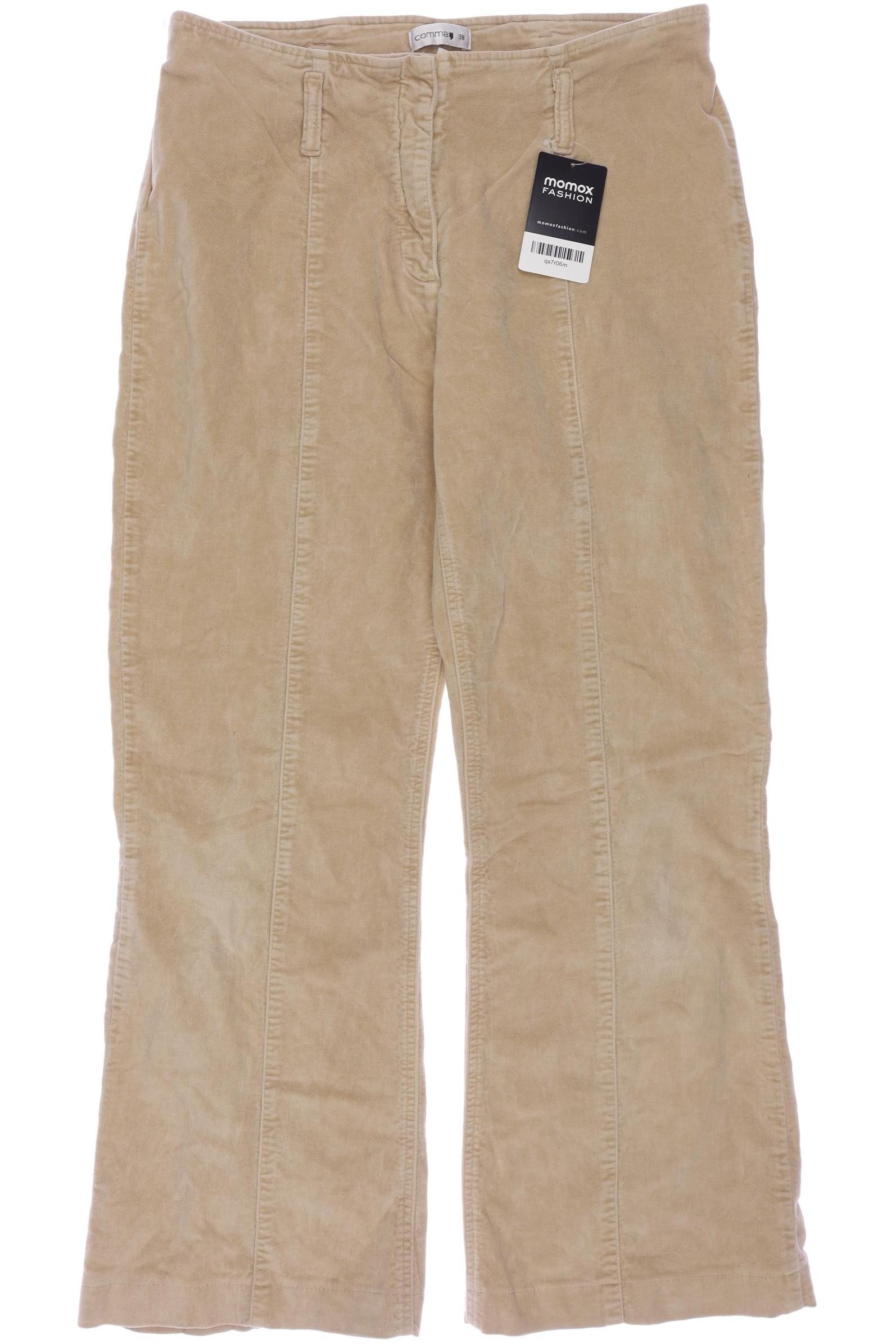 

Comma Damen Stoffhose, beige, Gr. 38