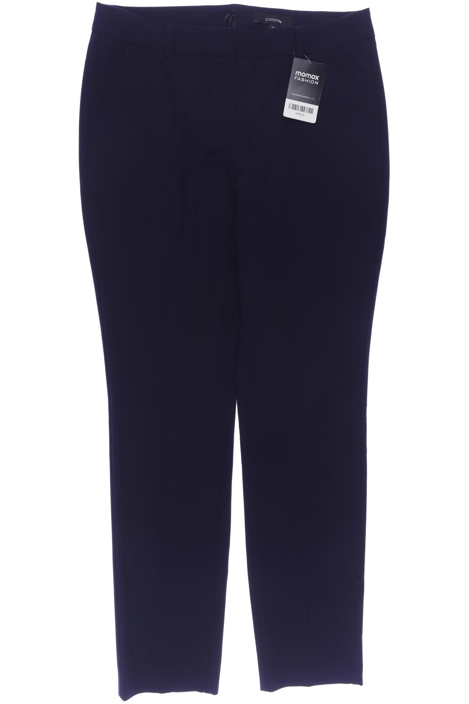 

Comma Damen Stoffhose, marineblau, Gr. 38