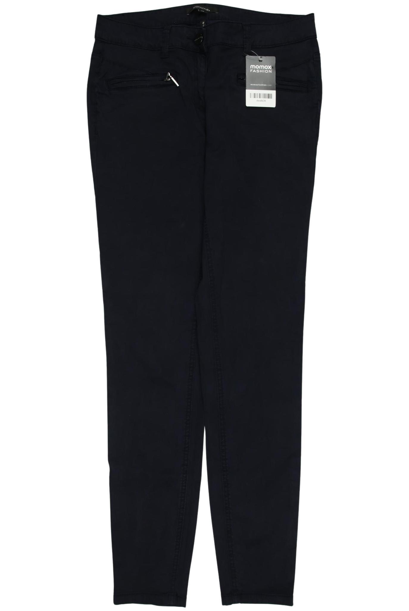 

Comma Damen Stoffhose, marineblau, Gr. 36