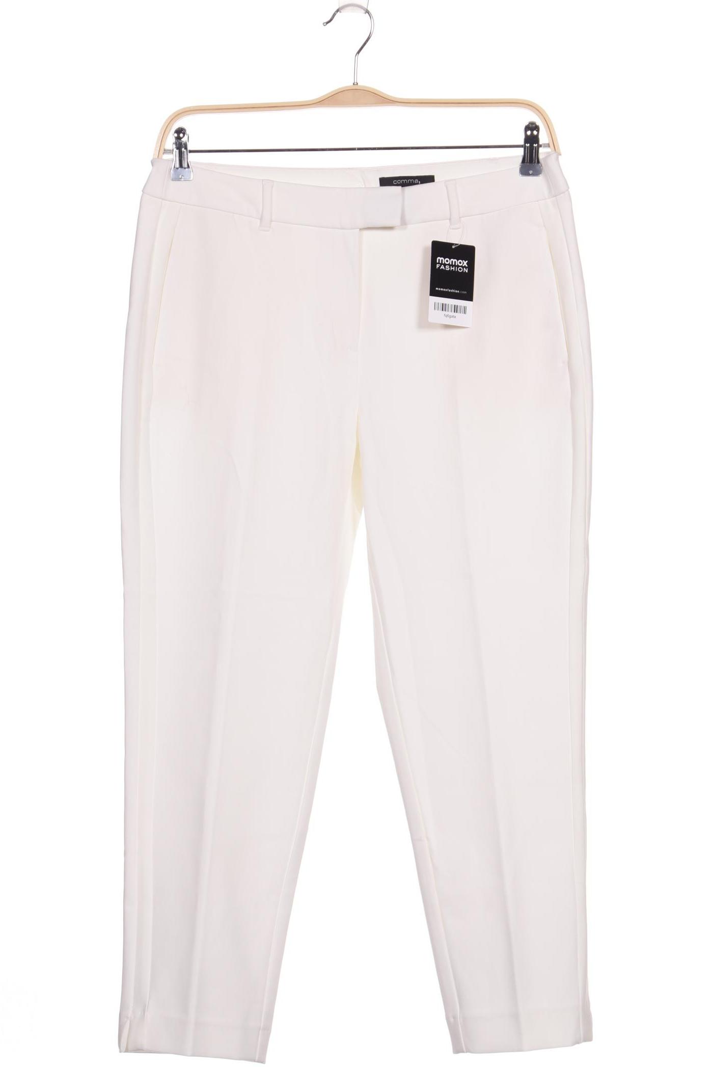 

Comma Damen Stoffhose, cremeweiß, Gr. 40