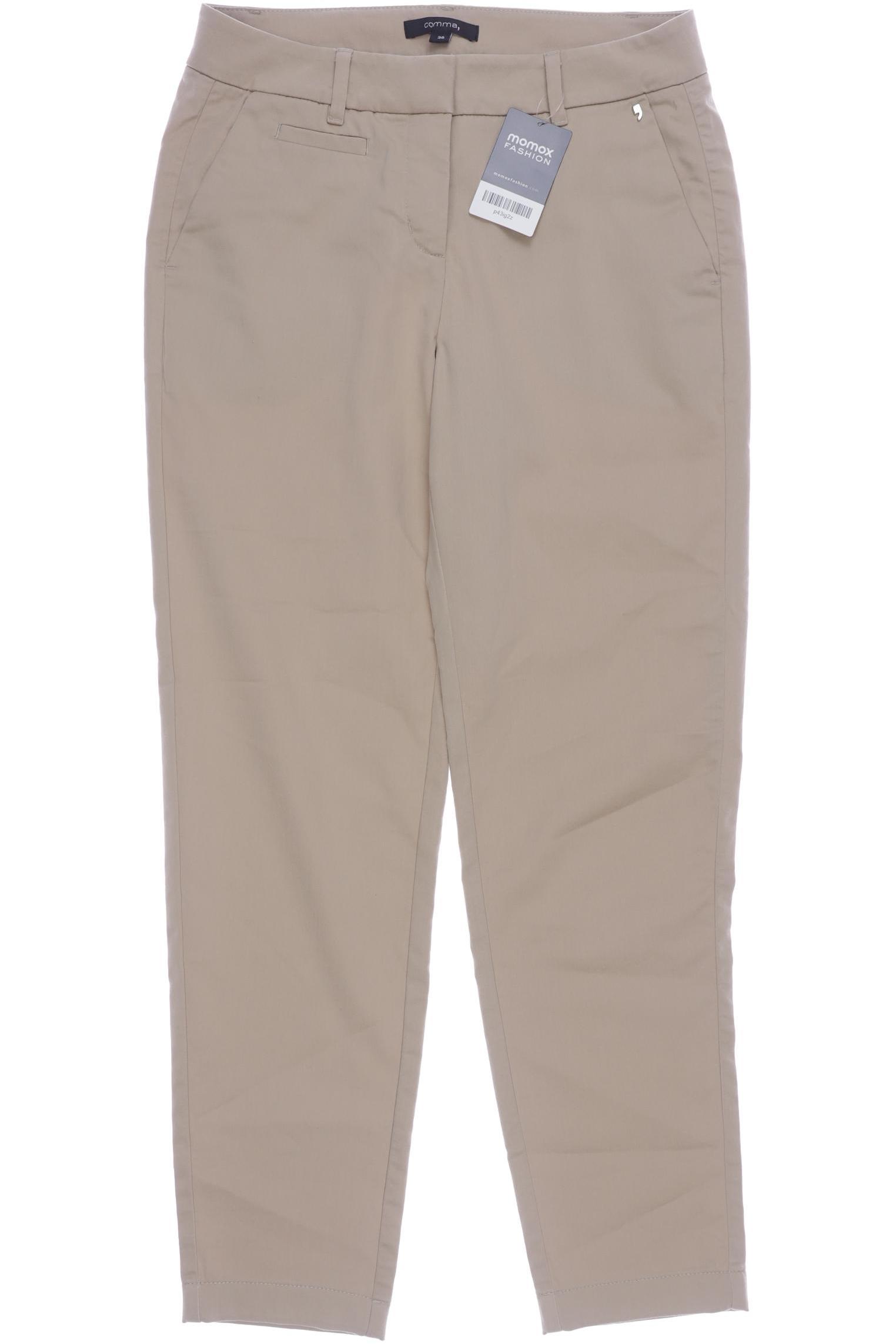 

Comma Damen Stoffhose, beige, Gr. 36