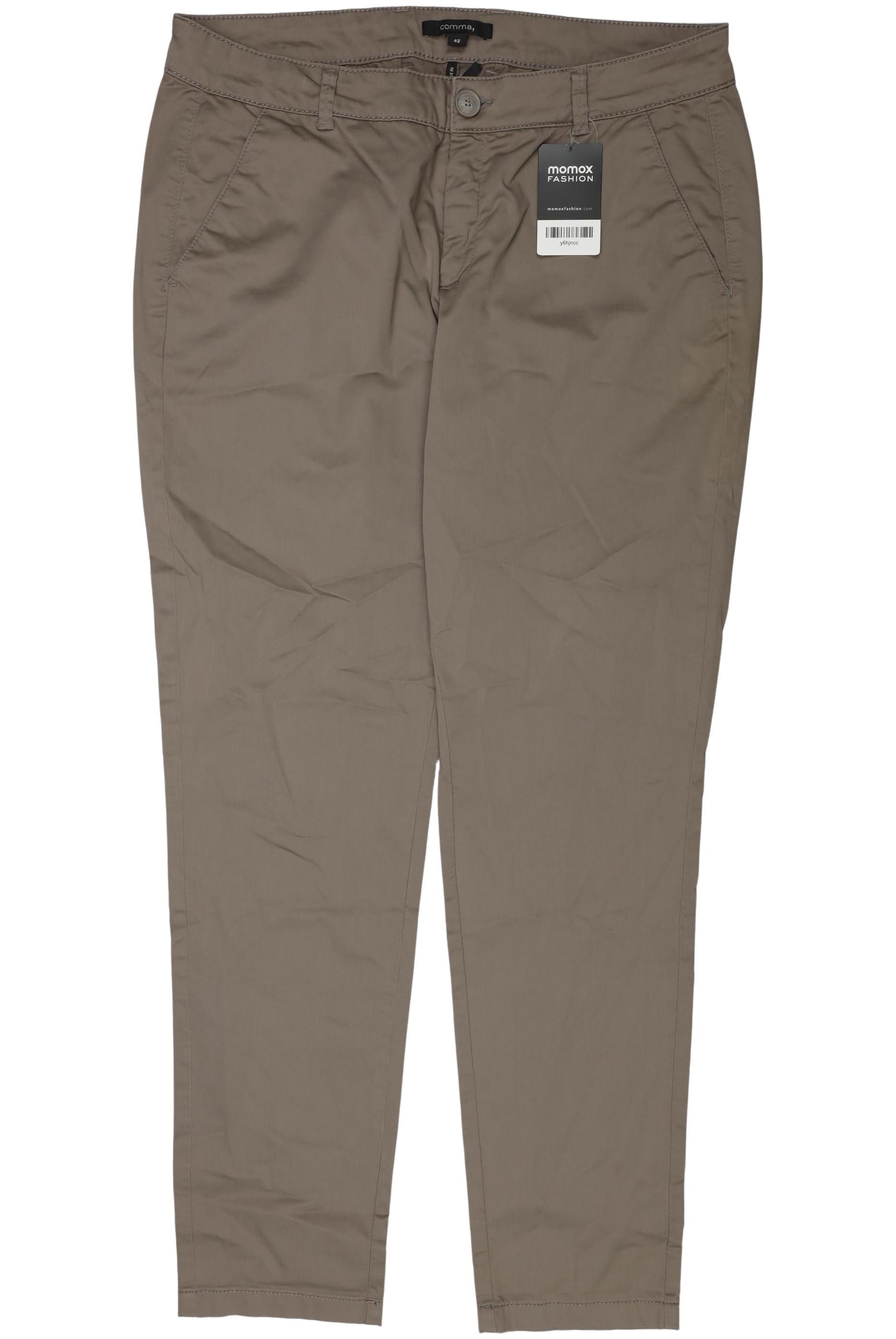 

Comma Damen Stoffhose, braun, Gr. 42