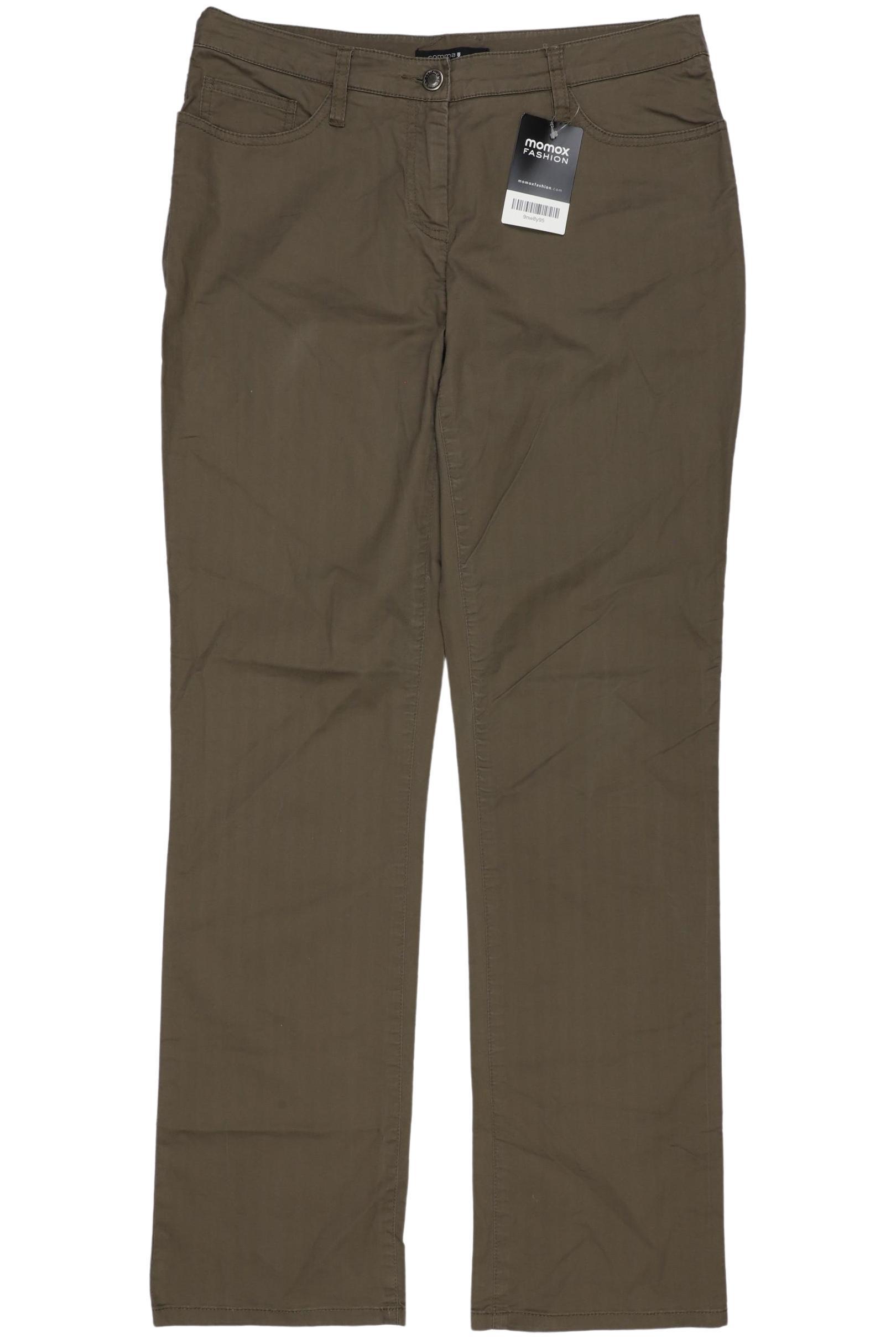 

Comma Damen Stoffhose, grün, Gr. 38