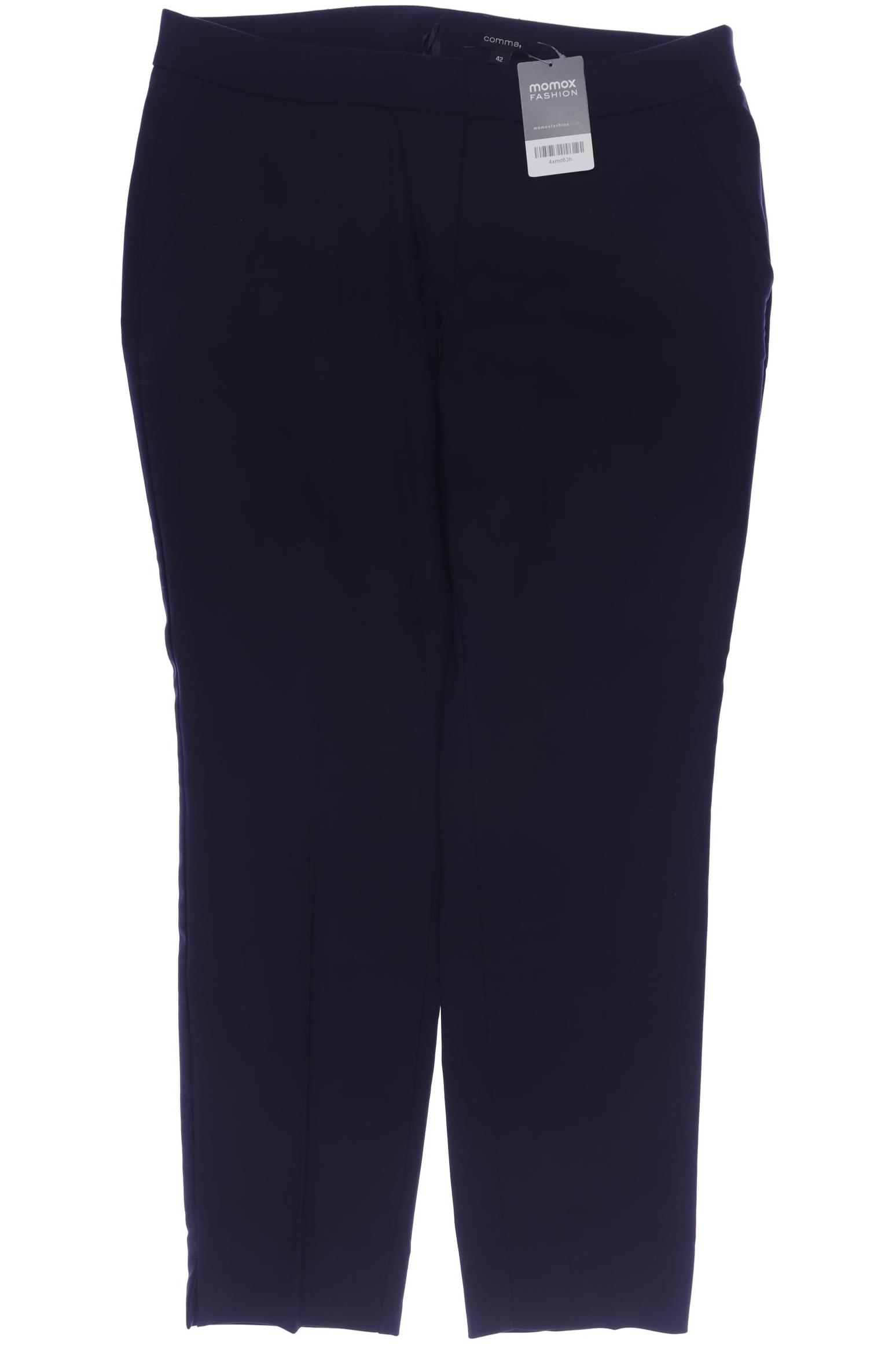 

Comma Damen Stoffhose, marineblau, Gr. 42