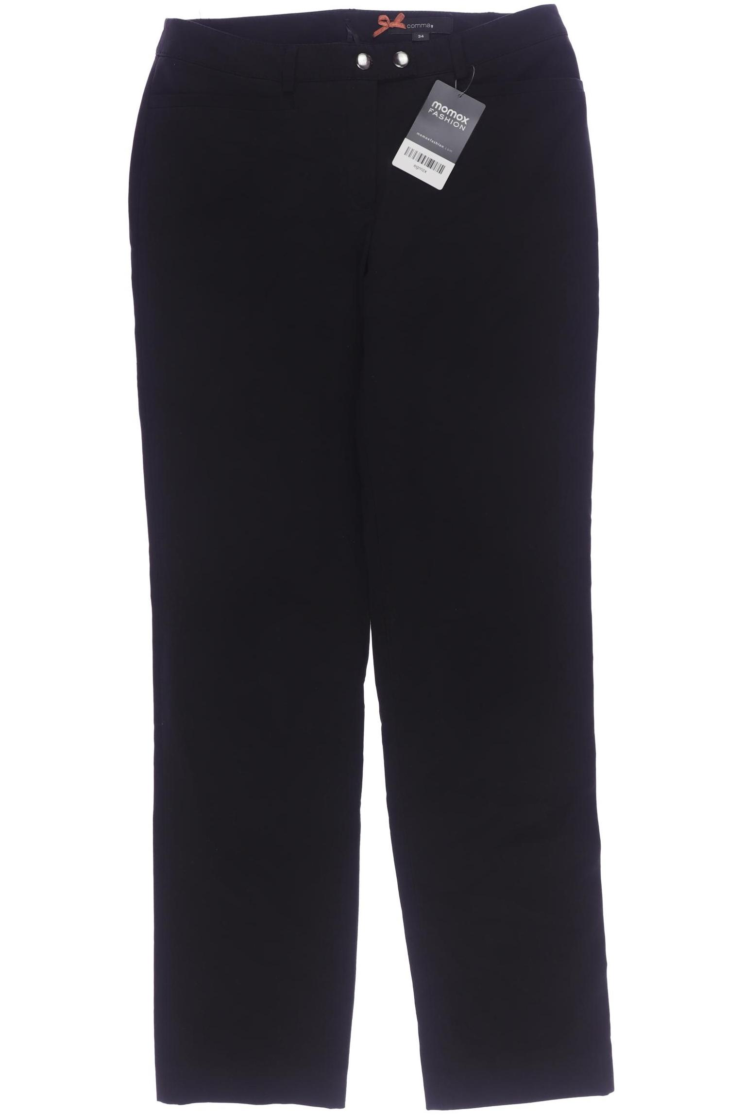 

Comma Damen Stoffhose, schwarz, Gr. 34