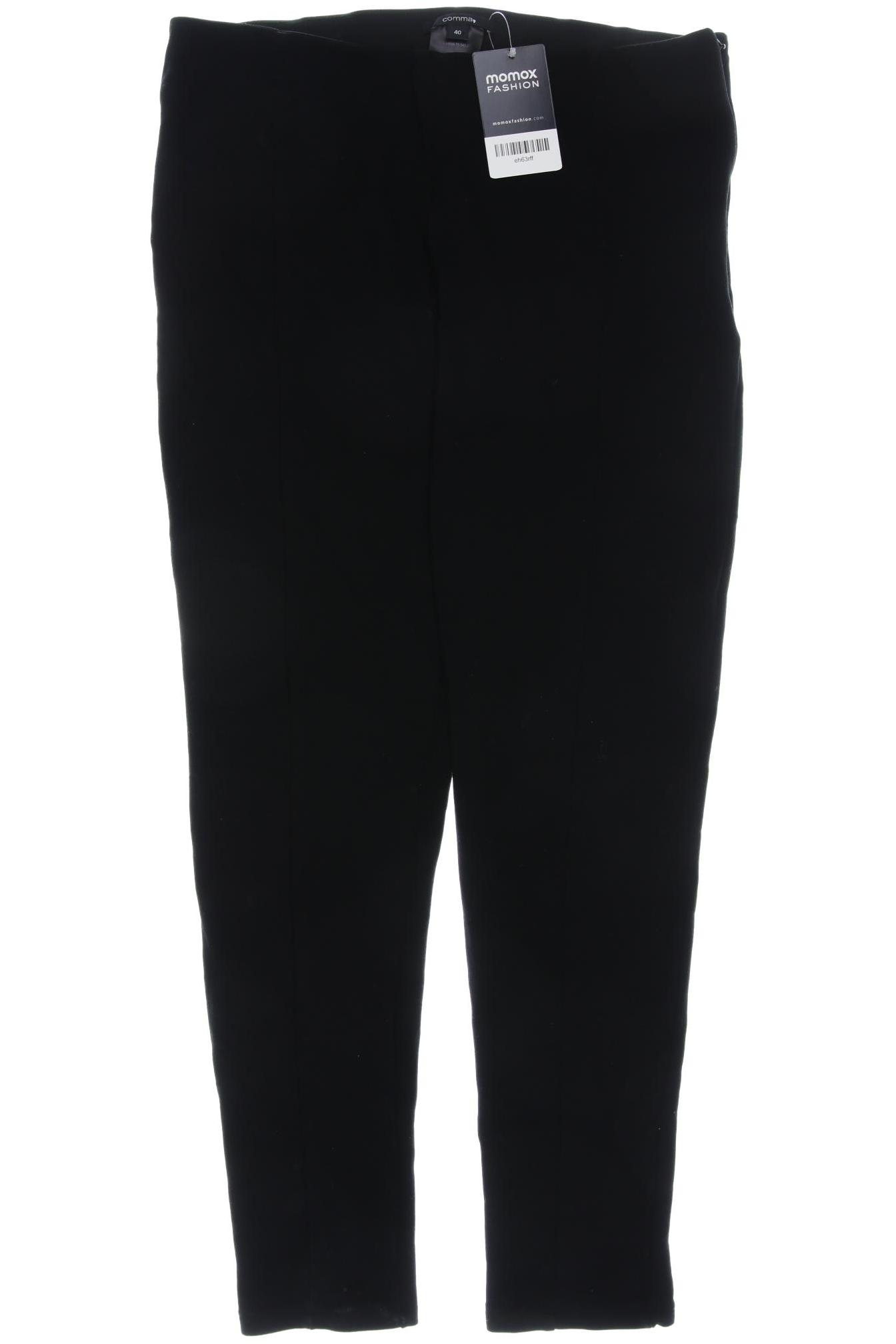

Comma Damen Stoffhose, schwarz, Gr. 40
