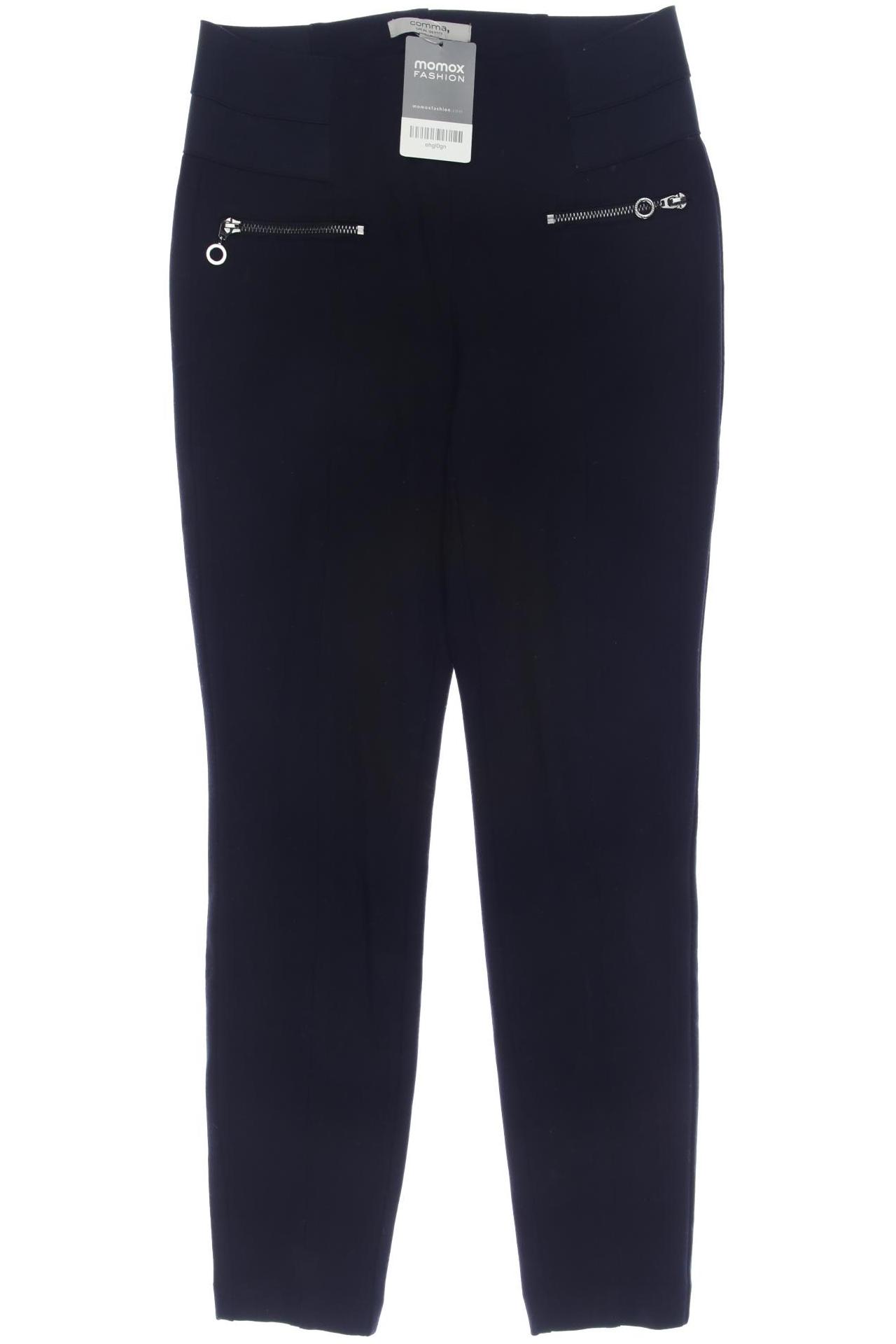 

Comma Damen Stoffhose, marineblau, Gr. 36