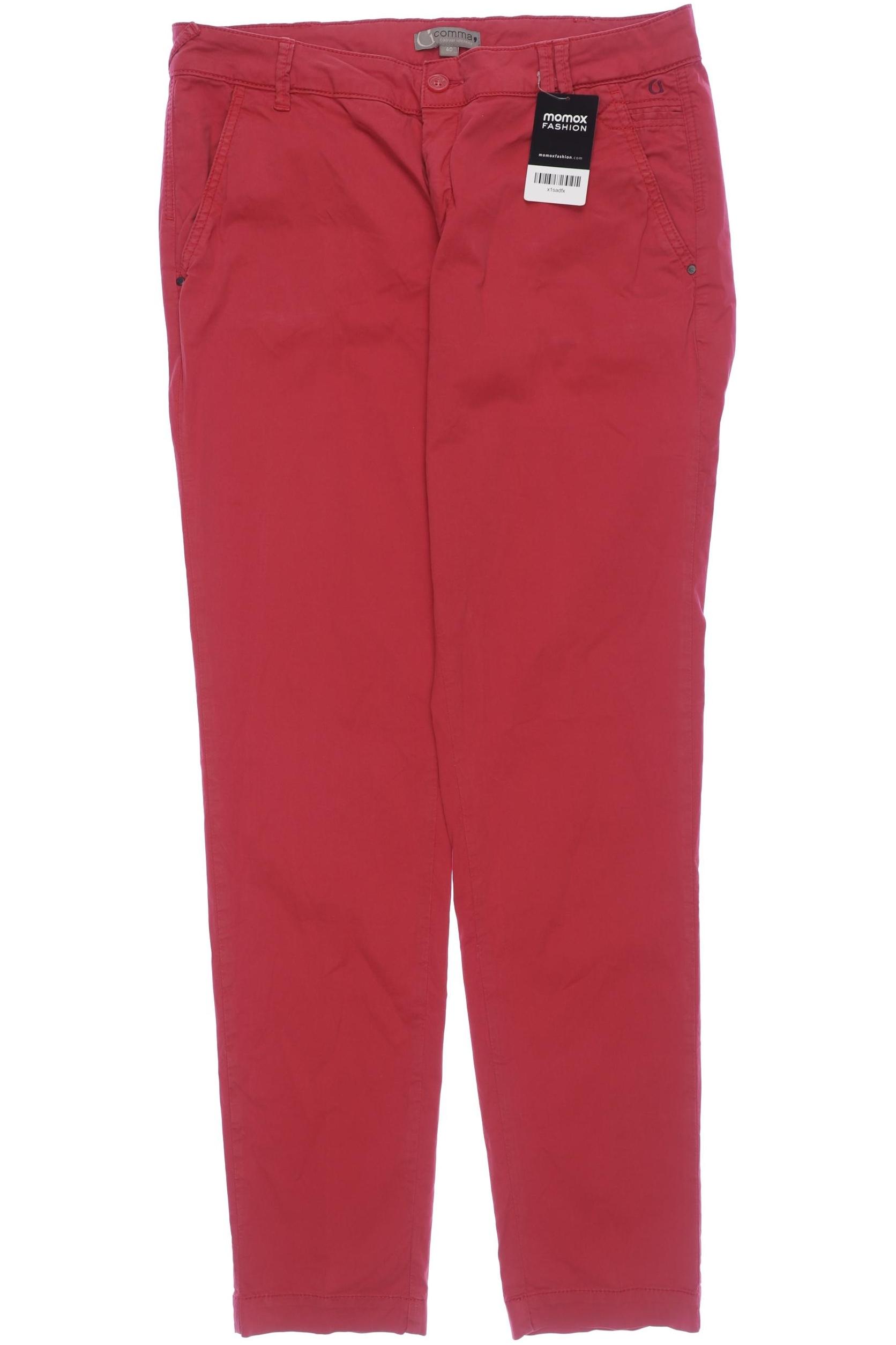 

Comma Damen Stoffhose, rot, Gr. 40