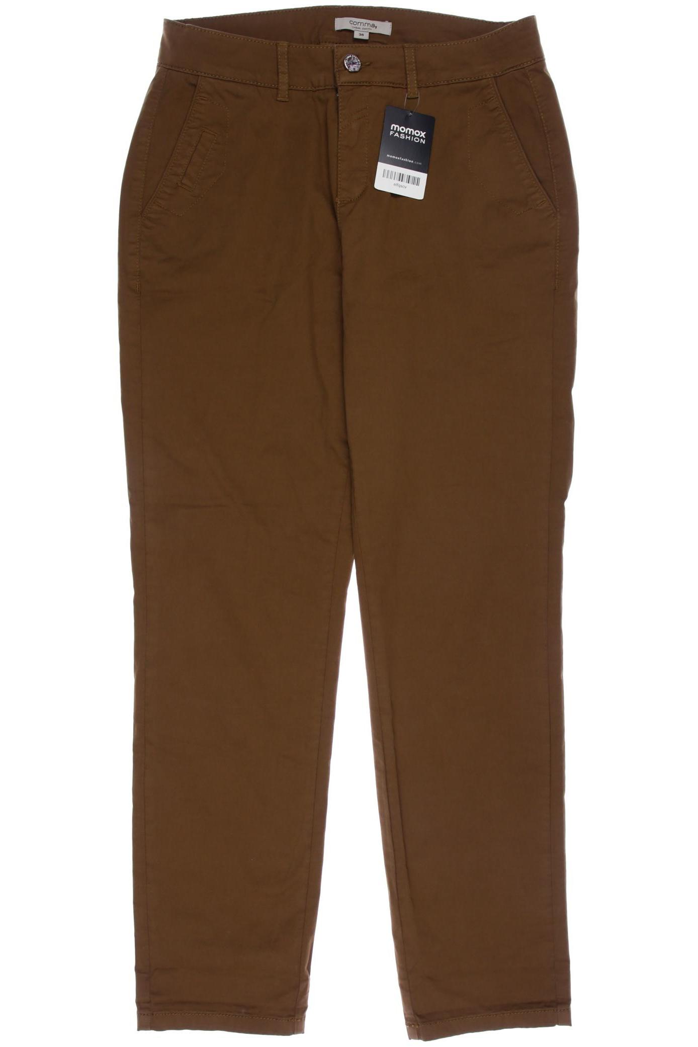 

Comma Damen Stoffhose, braun, Gr. 36