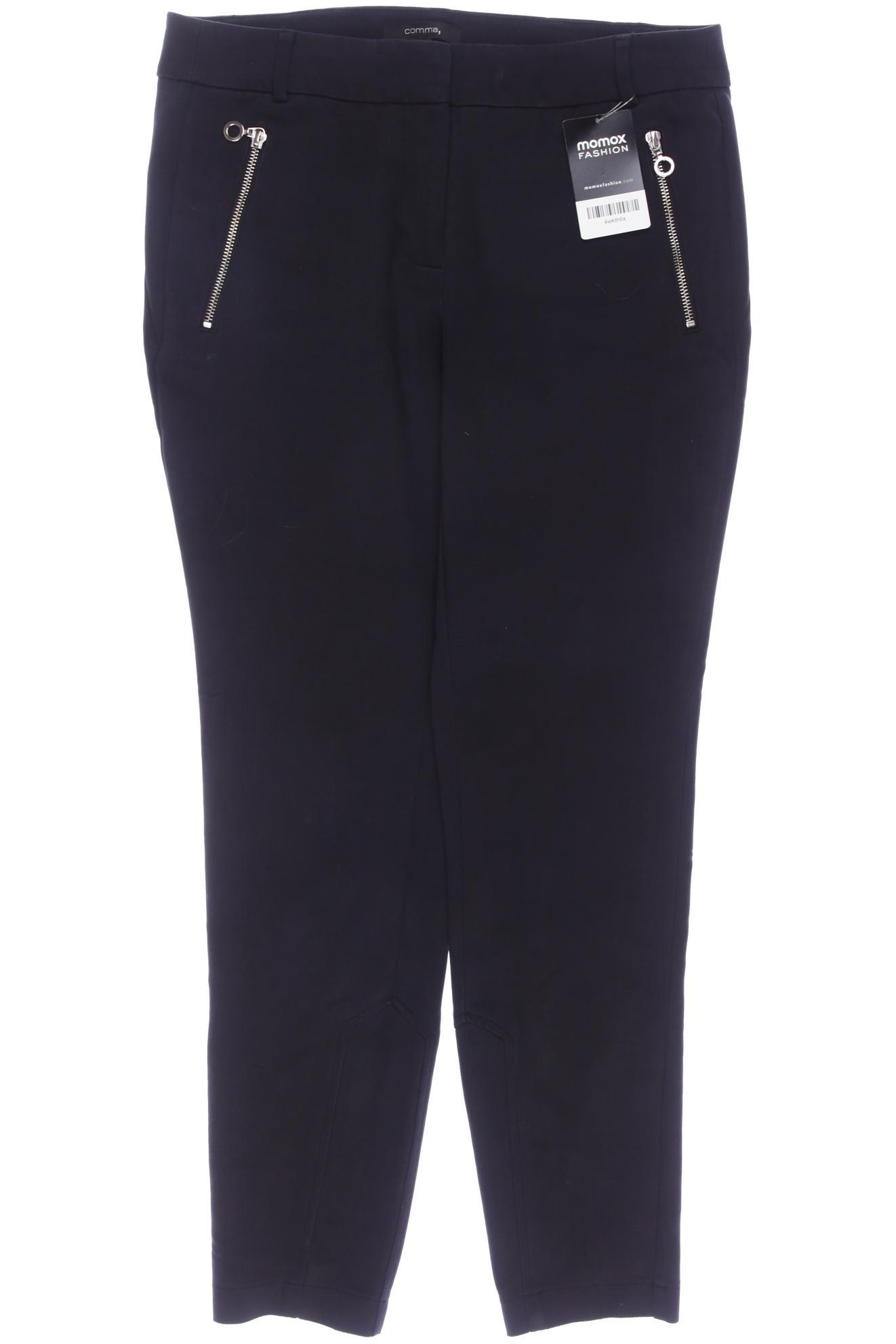 

Comma Damen Stoffhose, marineblau, Gr. 36