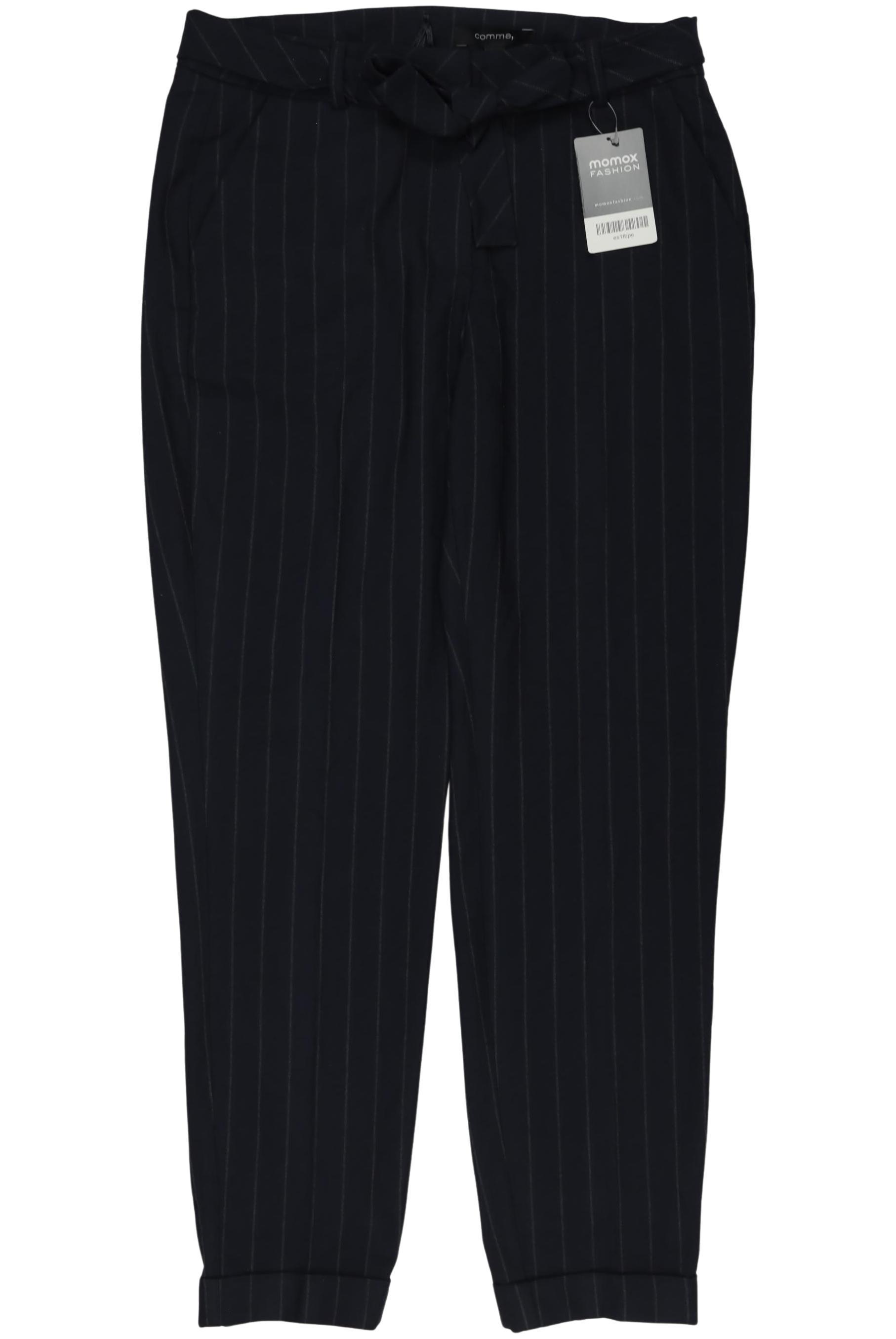

Comma Damen Stoffhose, marineblau, Gr. 36