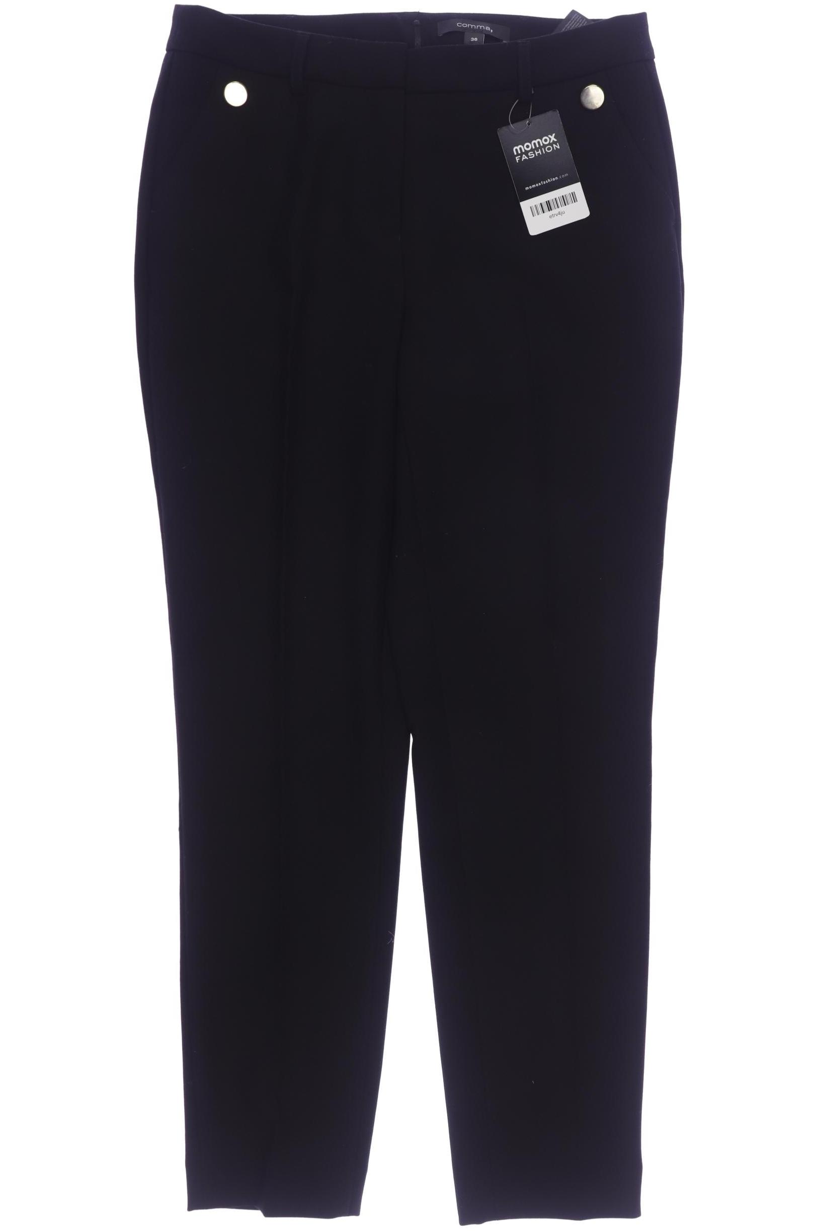 

Comma Damen Stoffhose, schwarz, Gr. 36