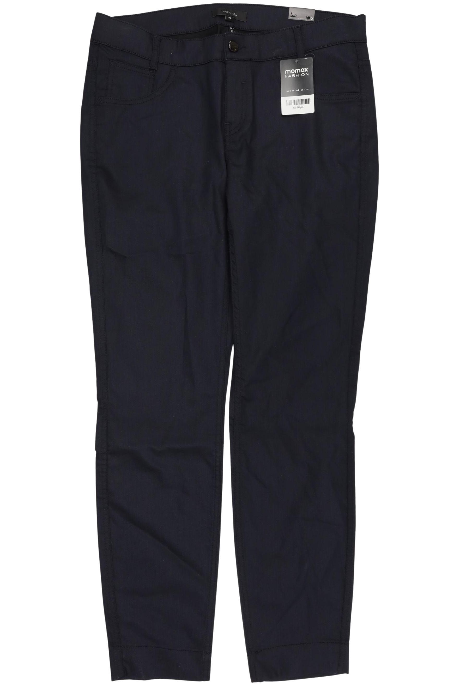

Comma Damen Stoffhose, marineblau, Gr. 42
