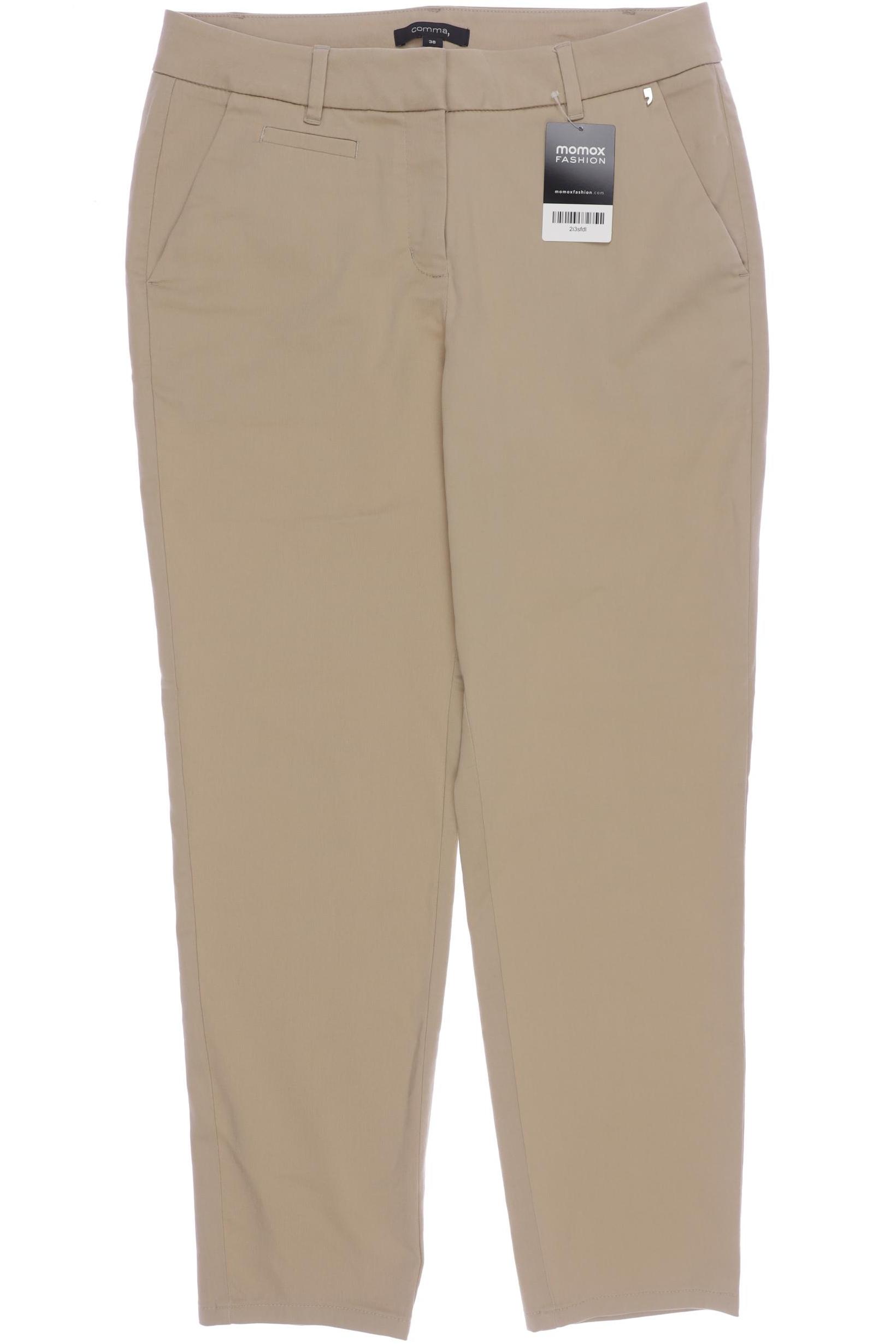 

Comma Damen Stoffhose, beige, Gr. 38