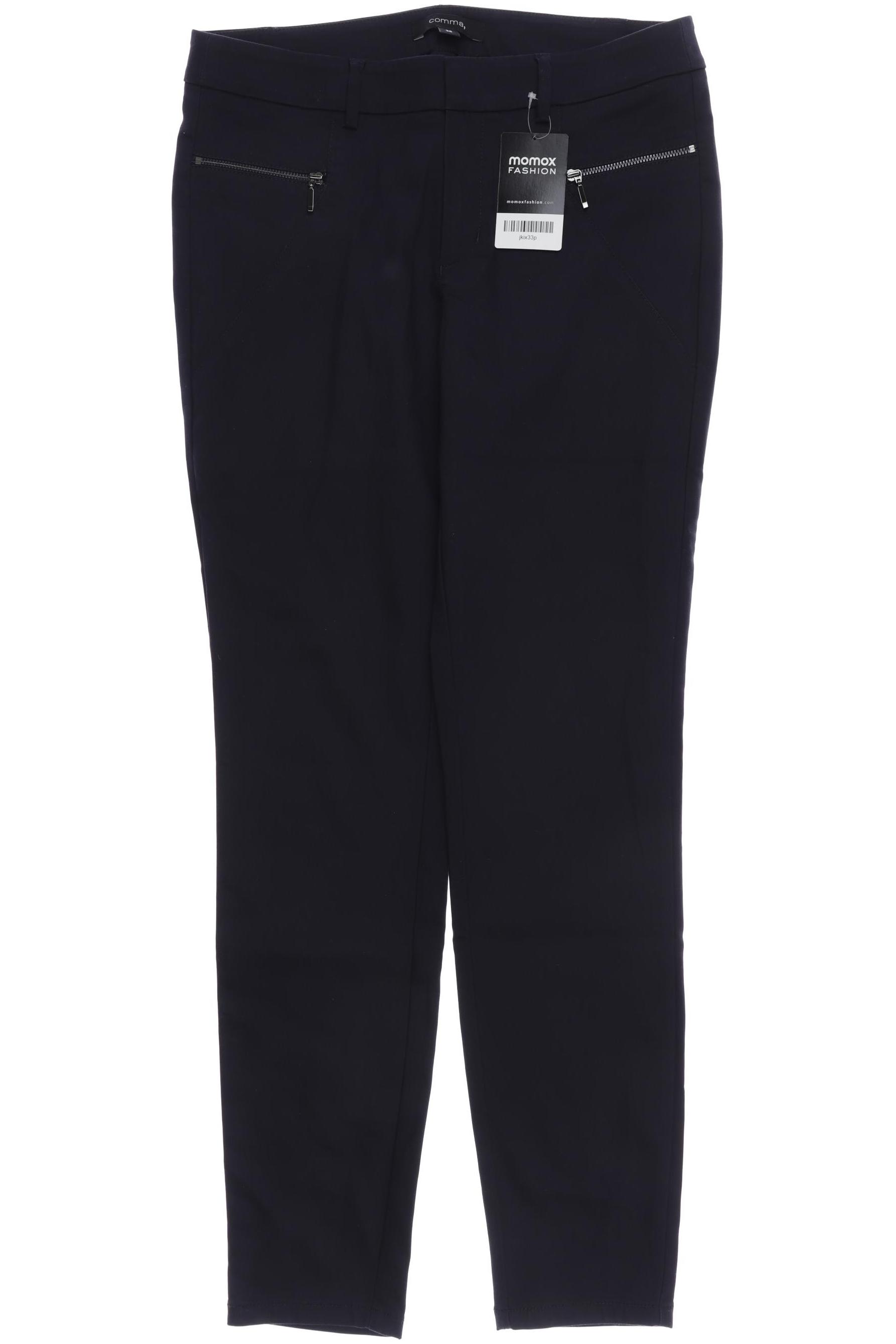 

Comma Damen Stoffhose, marineblau, Gr. 36