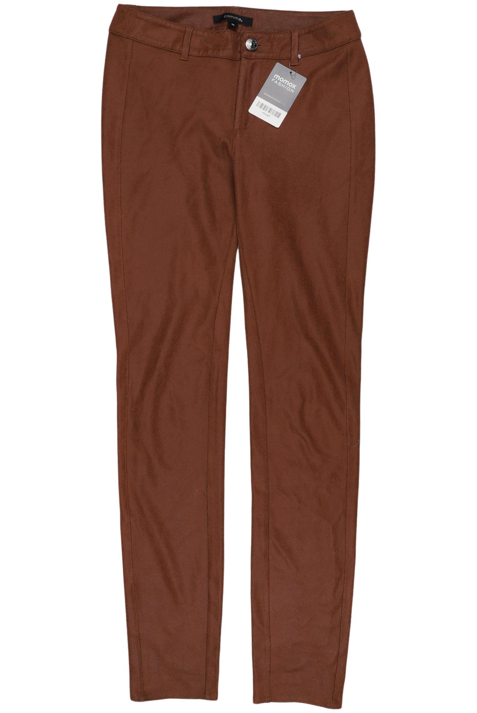 

Comma Damen Stoffhose, braun, Gr. 34