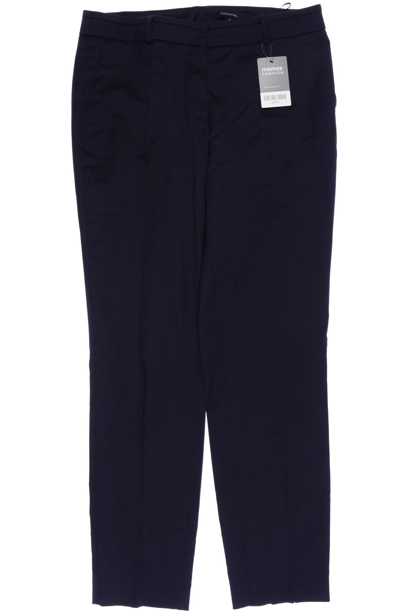 

Comma Damen Stoffhose, marineblau, Gr. 38