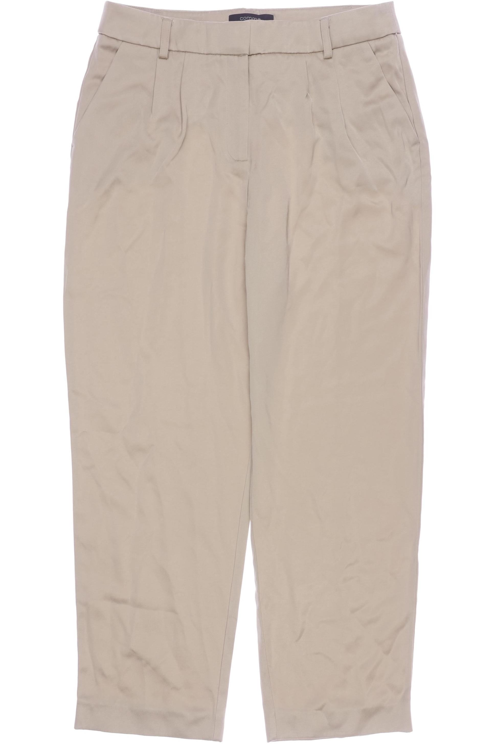 

Comma Damen Stoffhose, beige, Gr. 36