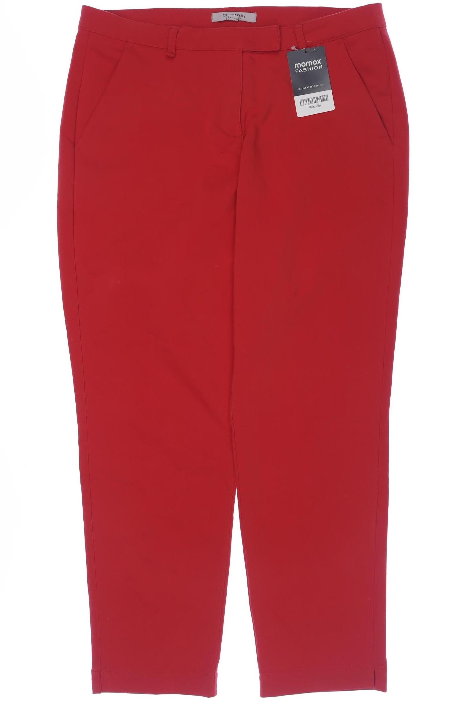 

Comma Damen Stoffhose, rot, Gr. 38