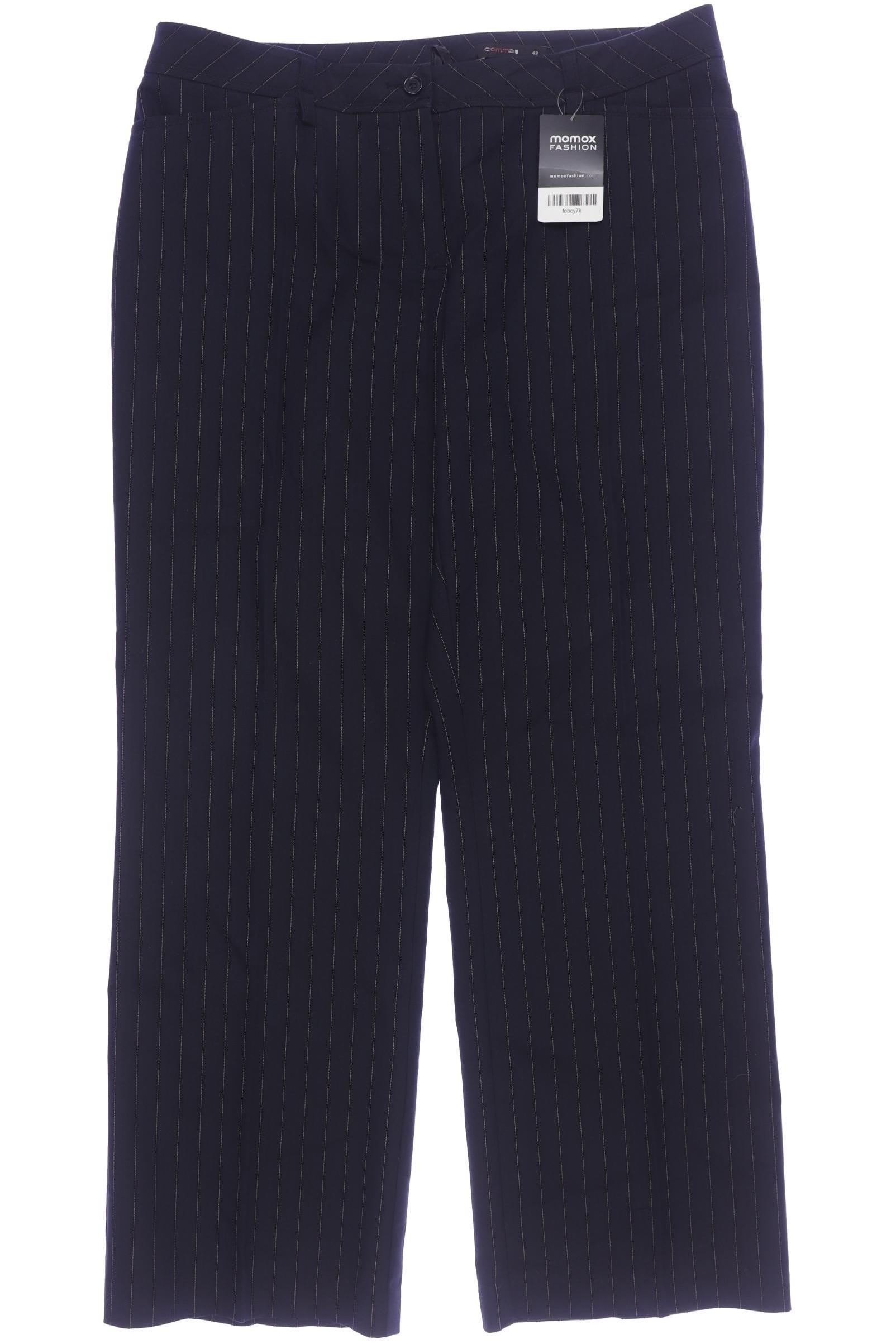 

Comma Damen Stoffhose, marineblau, Gr. 42