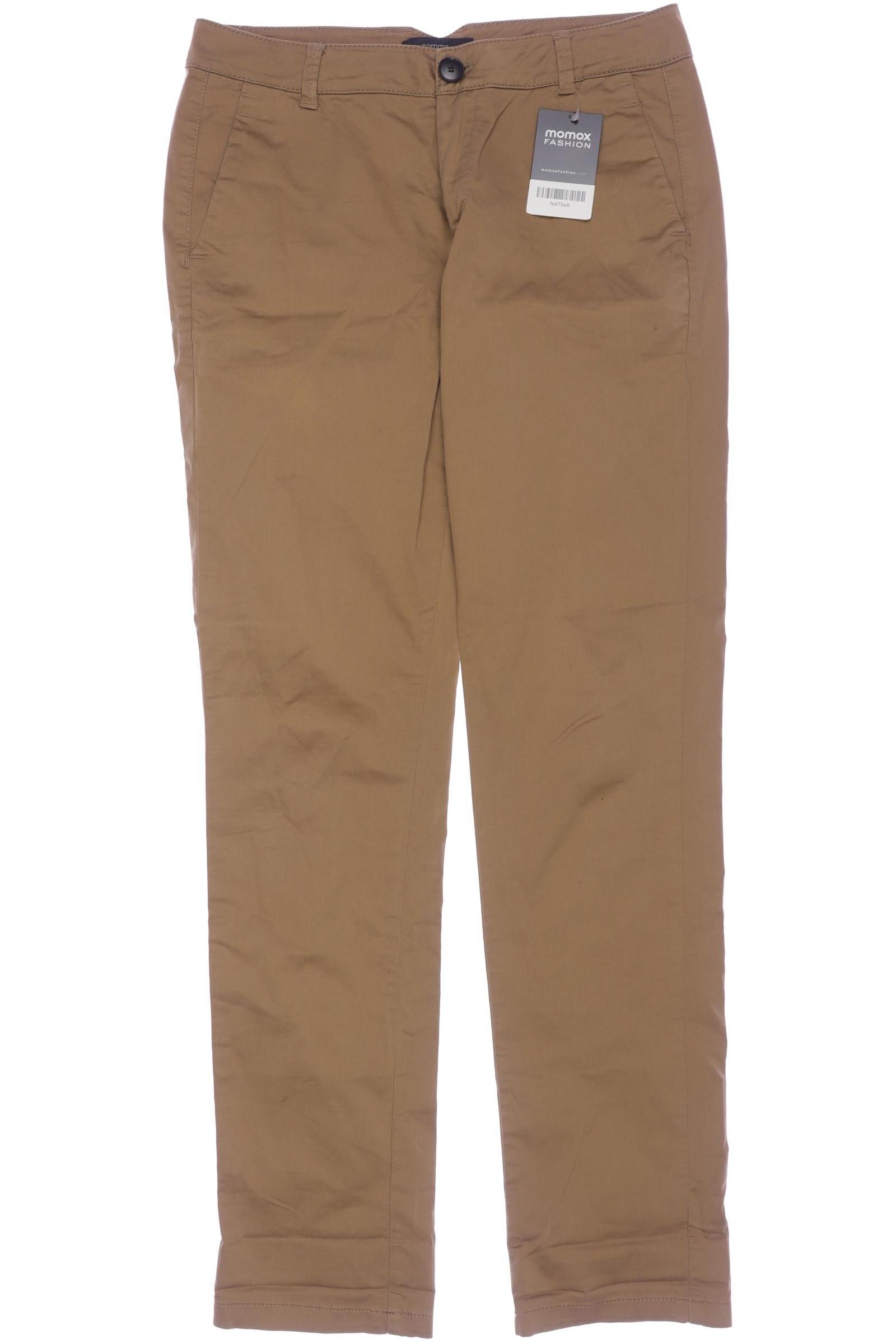 

Comma Damen Stoffhose, braun, Gr. 34
