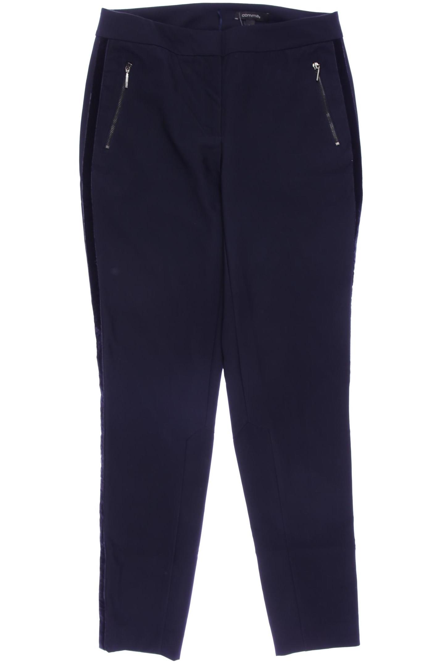 

Comma Damen Stoffhose, marineblau, Gr. 36