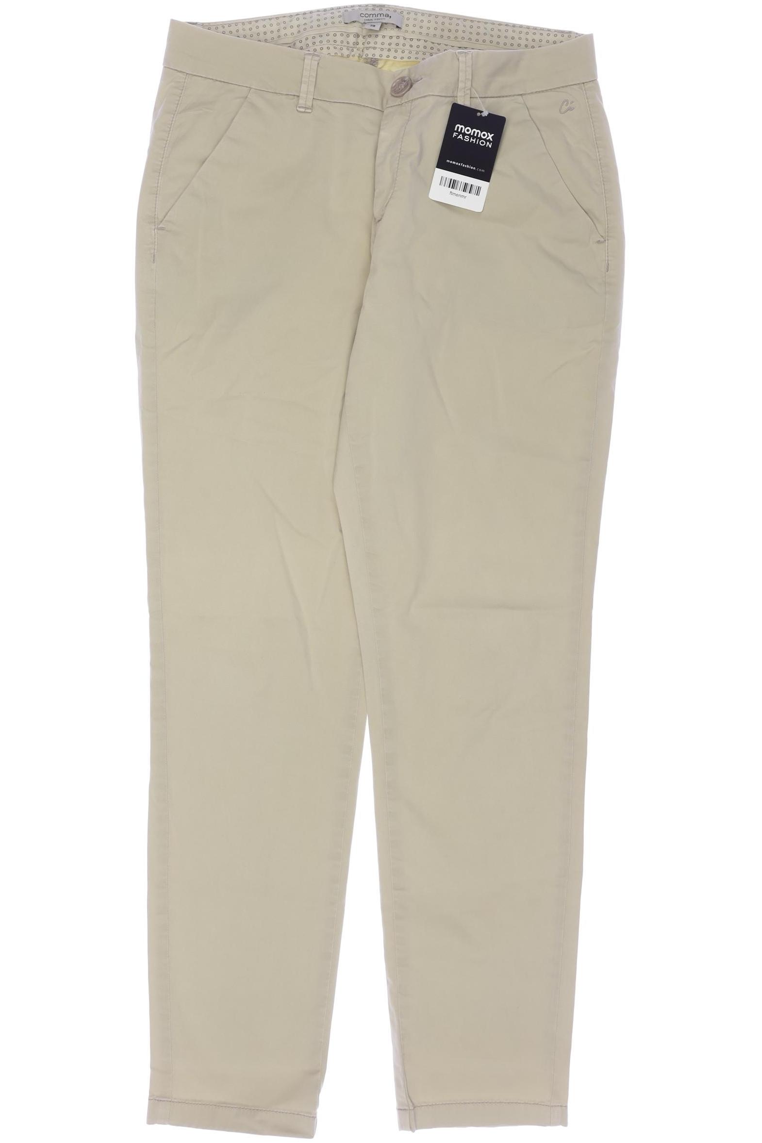 

Comma Damen Stoffhose, cremeweiß, Gr. 38