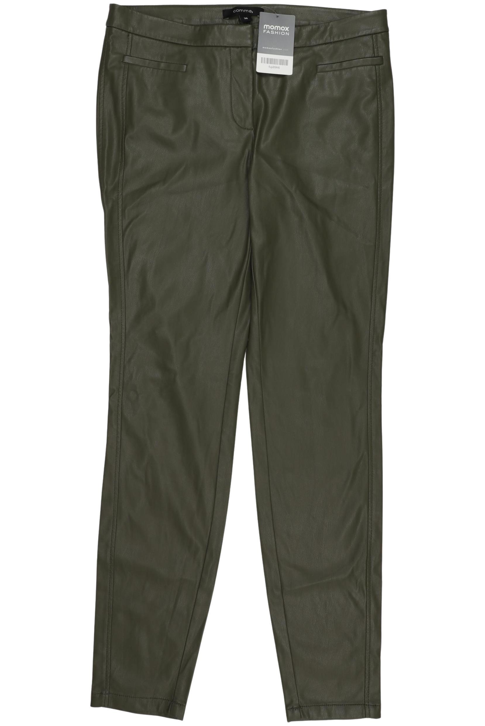 

Comma Damen Stoffhose, grün, Gr. 36