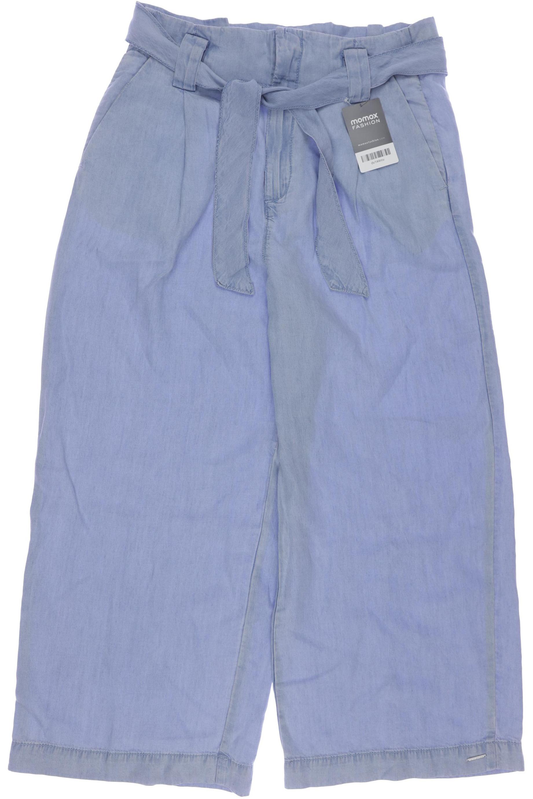 

Comma Damen Stoffhose, hellblau, Gr. 36