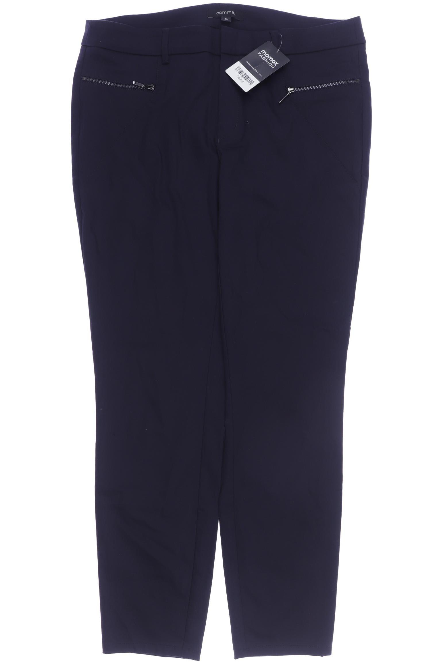 

Comma Damen Stoffhose, marineblau