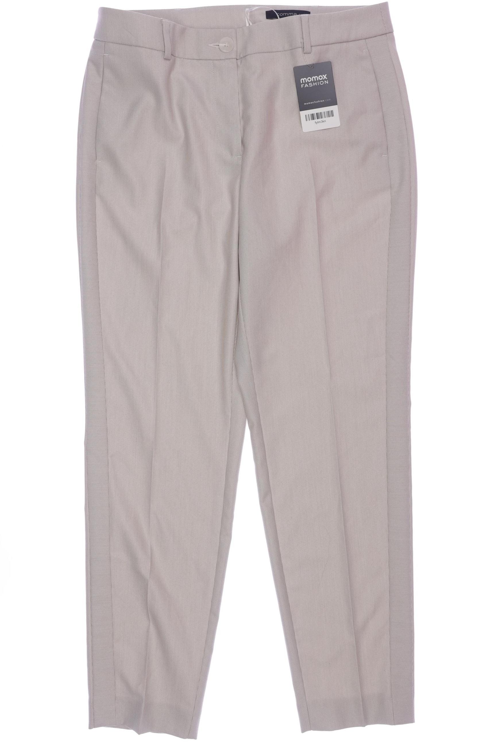 

Comma Damen Stoffhose, beige, Gr. 38