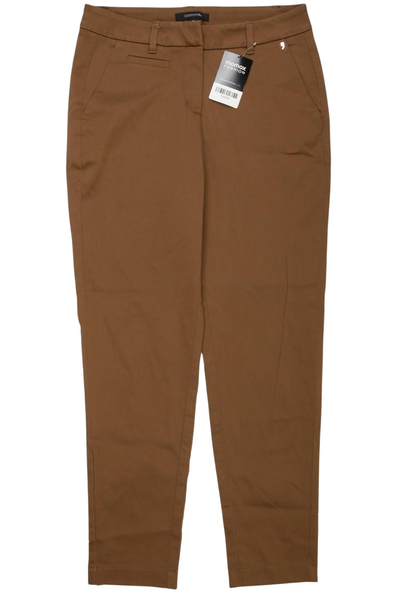 

Comma Damen Stoffhose, braun, Gr. 34