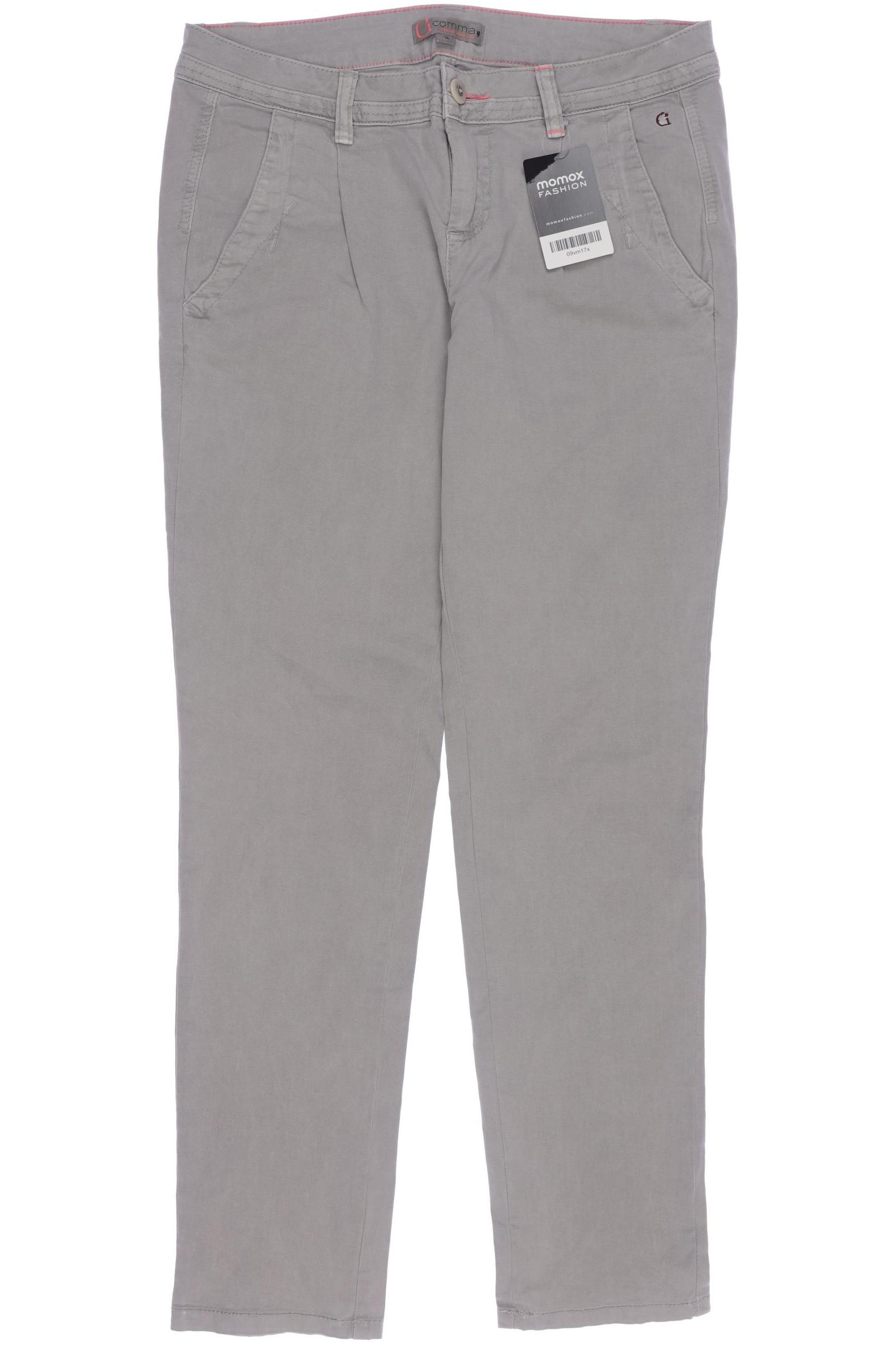 

Comma Damen Stoffhose, grau, Gr. 36