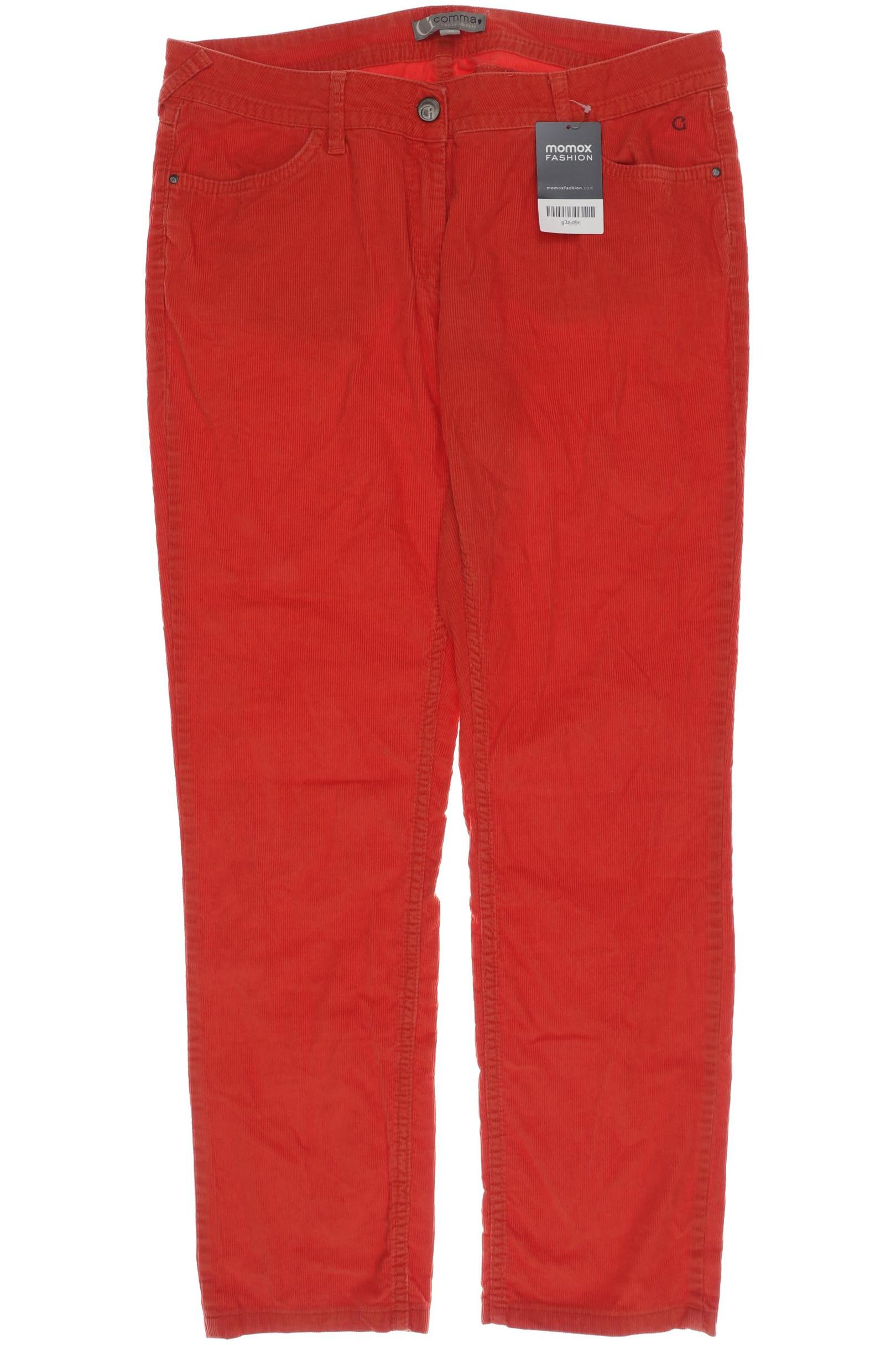 

Comma Damen Stoffhose, rot, Gr. 42